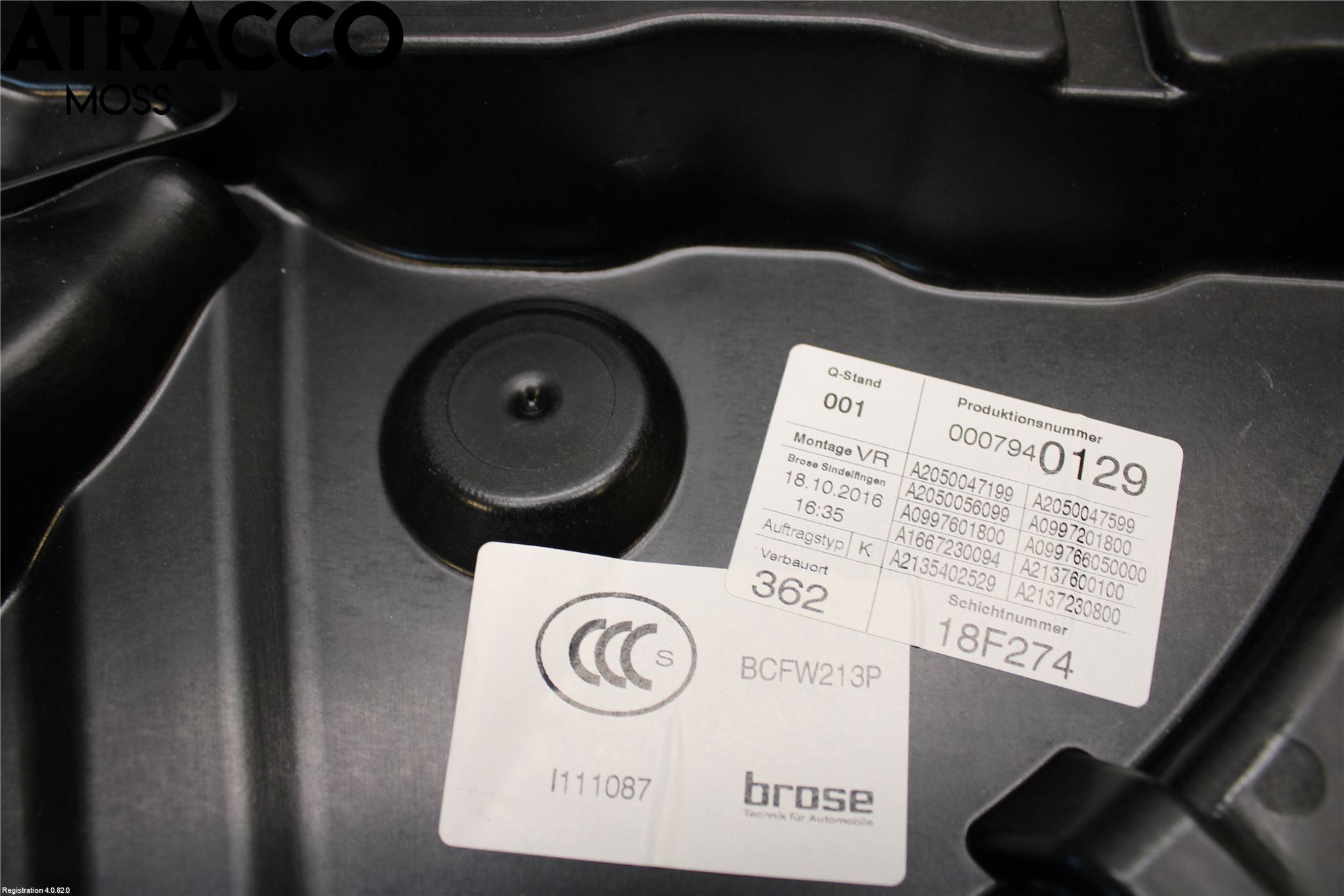Mercedes-Benz MB E-KLASS (W213) 16-23 Fönsterhissmekanism