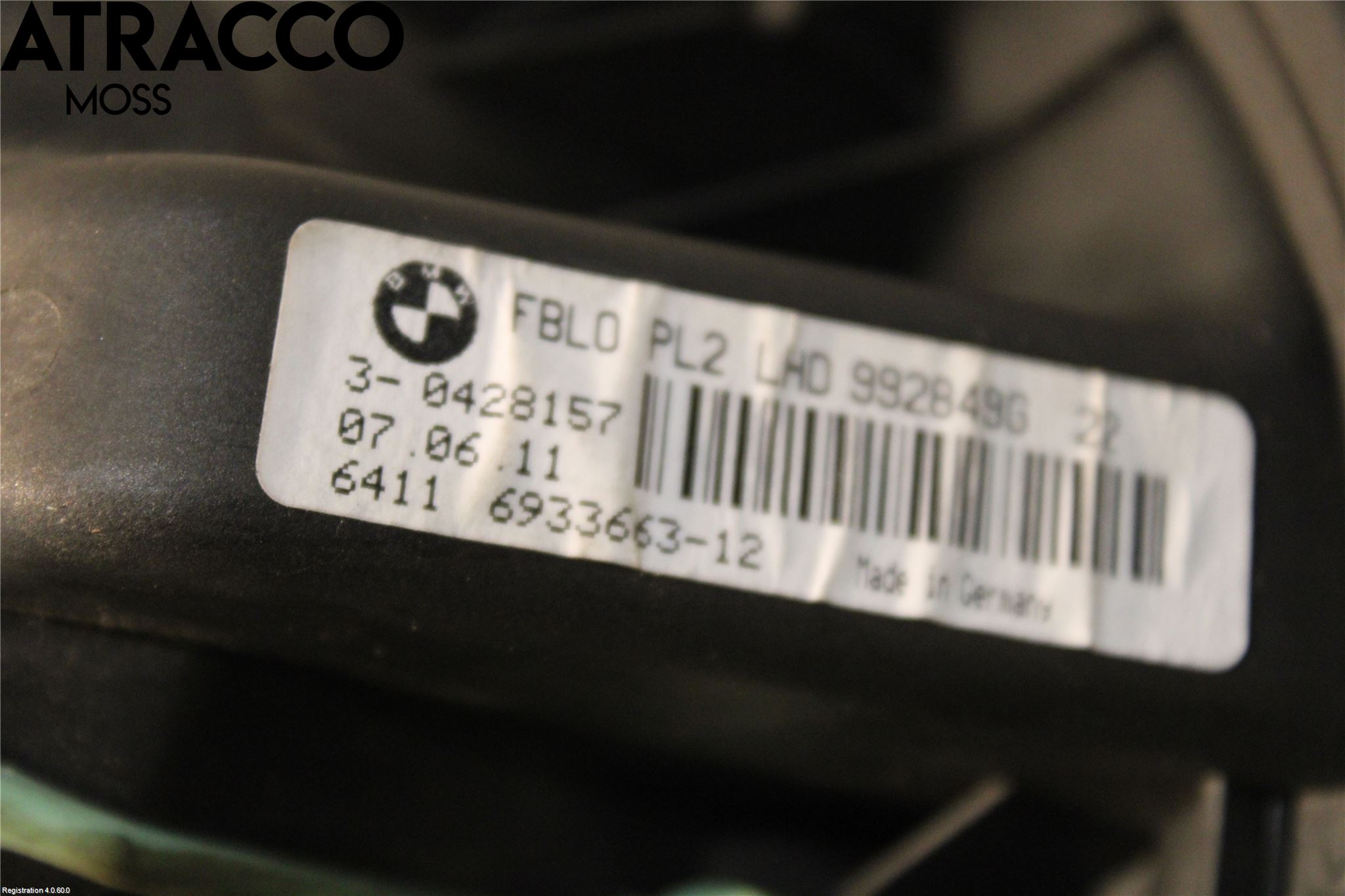 BMW 1 E87/81 5D/3D 03-11 Ac Värmefläkt