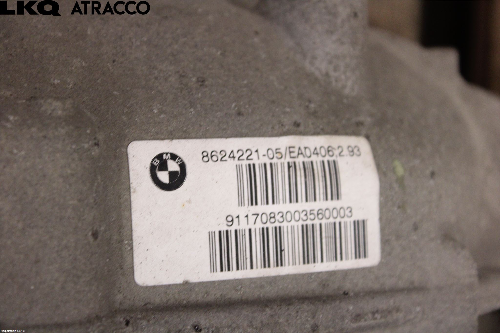 BMW 5 G30/G31/F90 17-23 Bakväxel-Diff