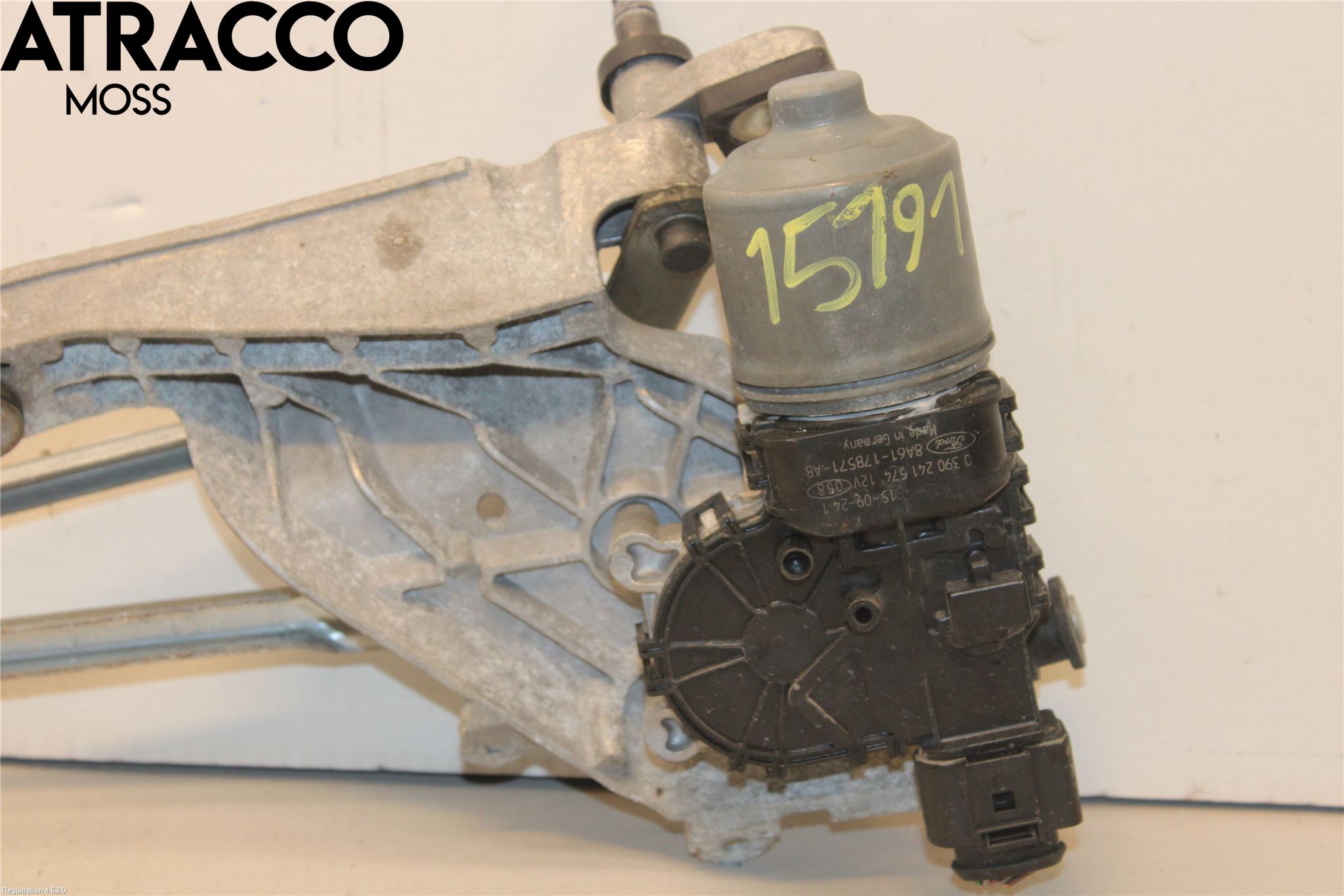 Ford FIESTA 13-17 Torkarmotor Vindruta