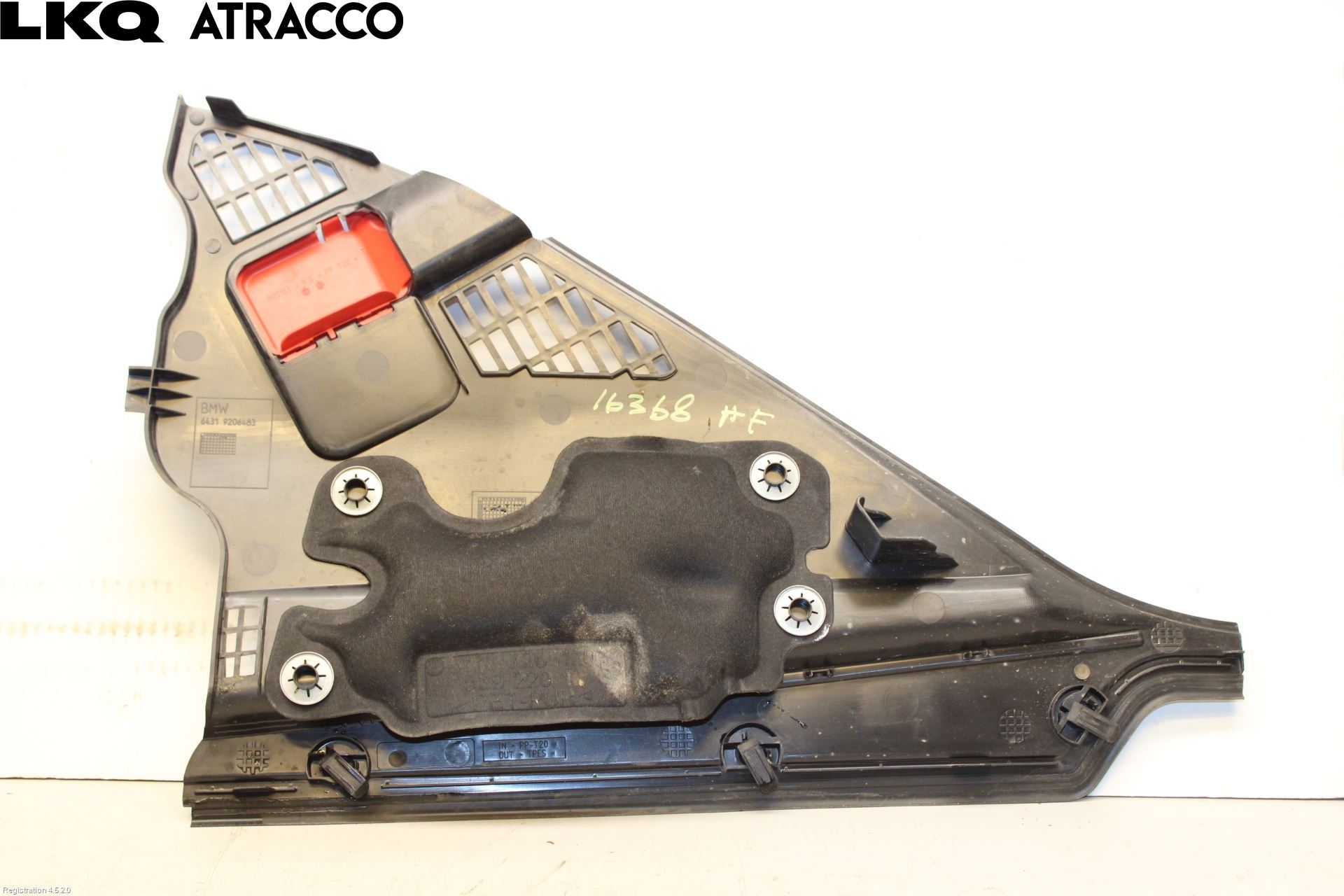 BMW 1 F20/F21 11-19 Torpedplåt-Torpedplast