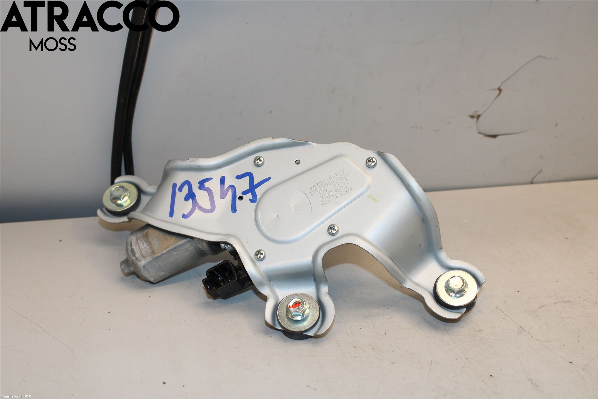 Kia SOUL 09- Torkarmotor Baklucka