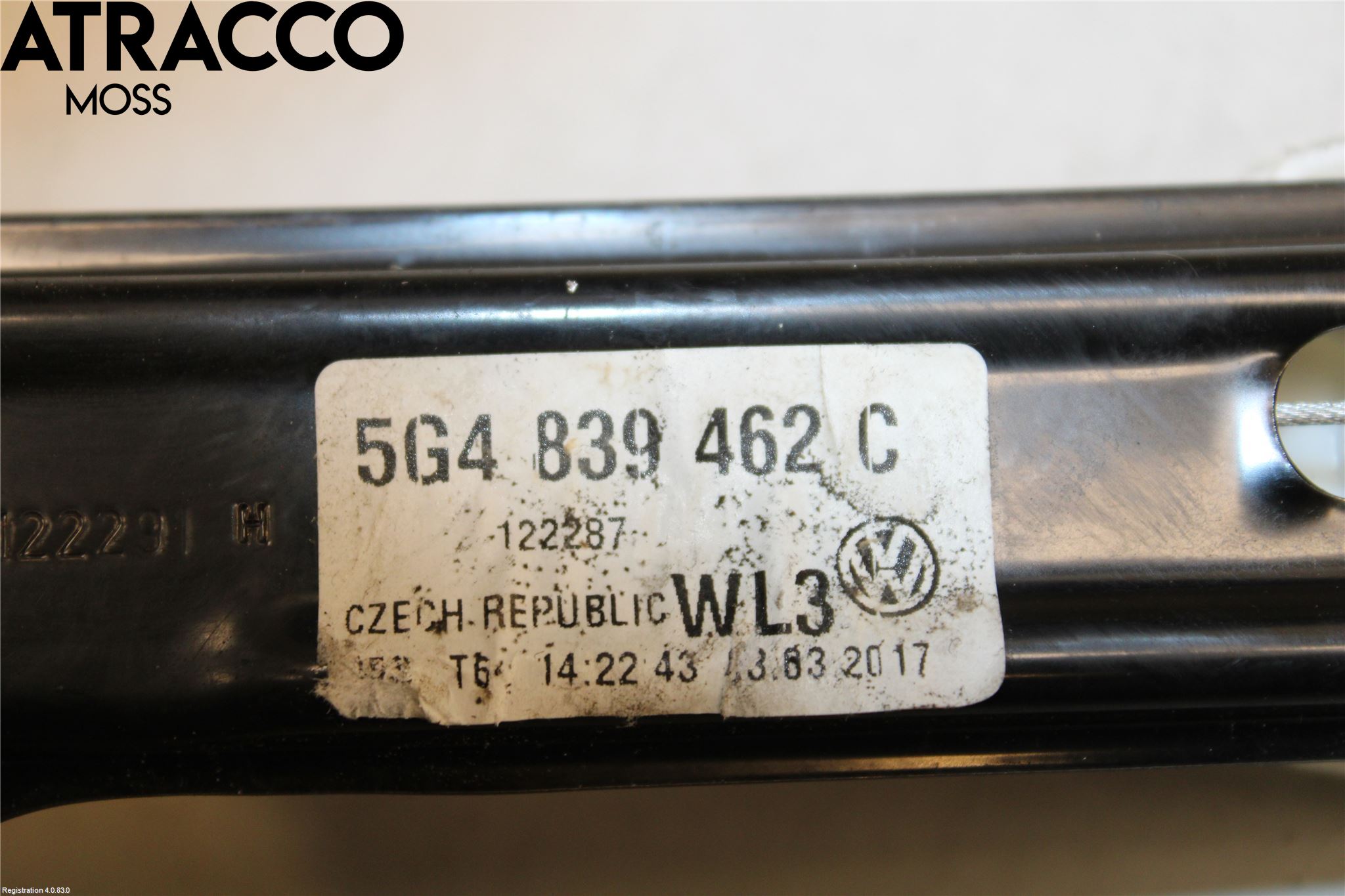 Volkswagen VW GOLF / E-GOLF VII 13-20 Fönsterhissmekanism