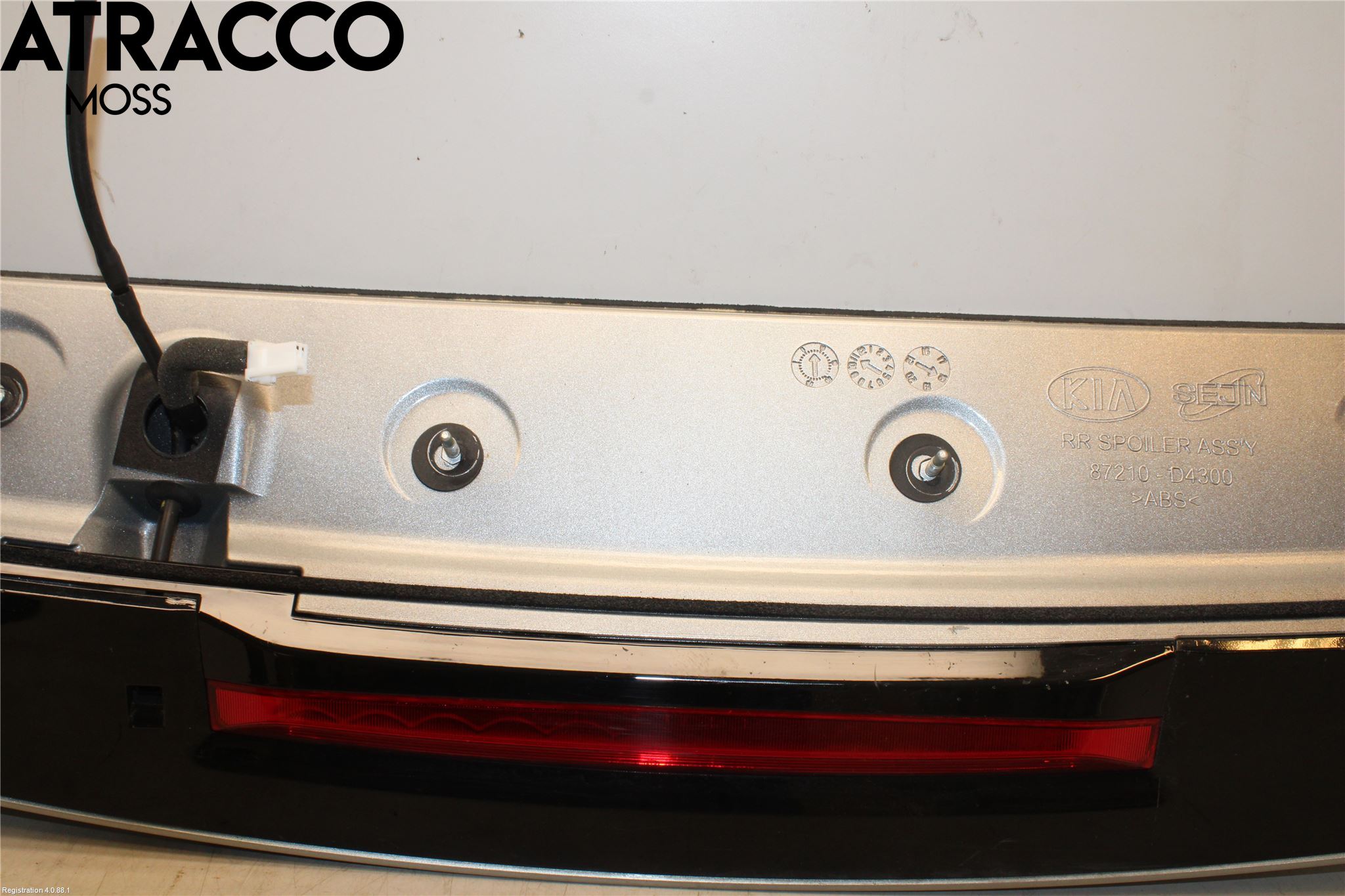 Kia OPTIMA 16-20 Spoiler Baklucka