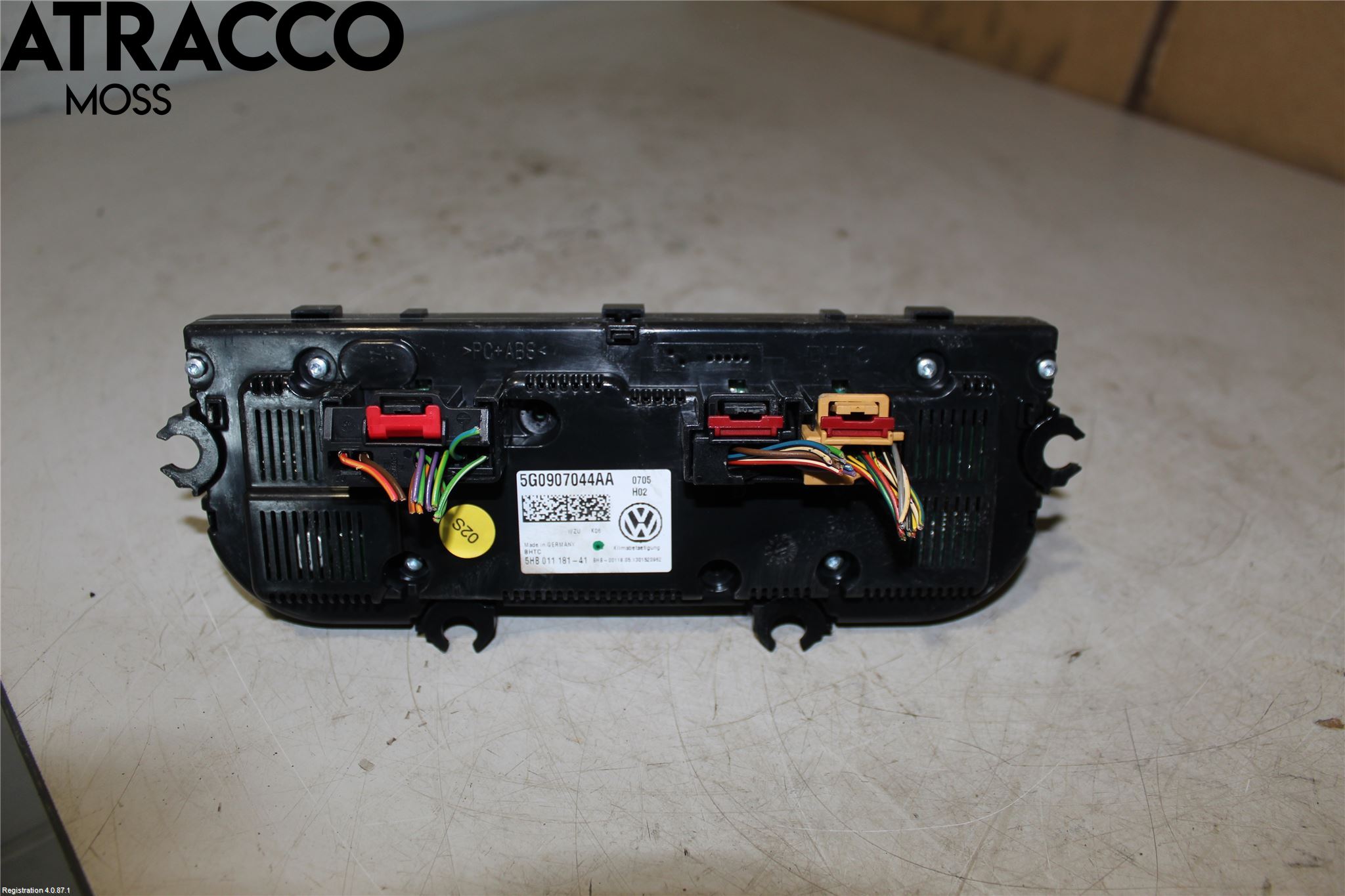 Volkswagen VW GOLF / E-GOLF VII 13-20 Ac Styrenhet Ac Manöveren