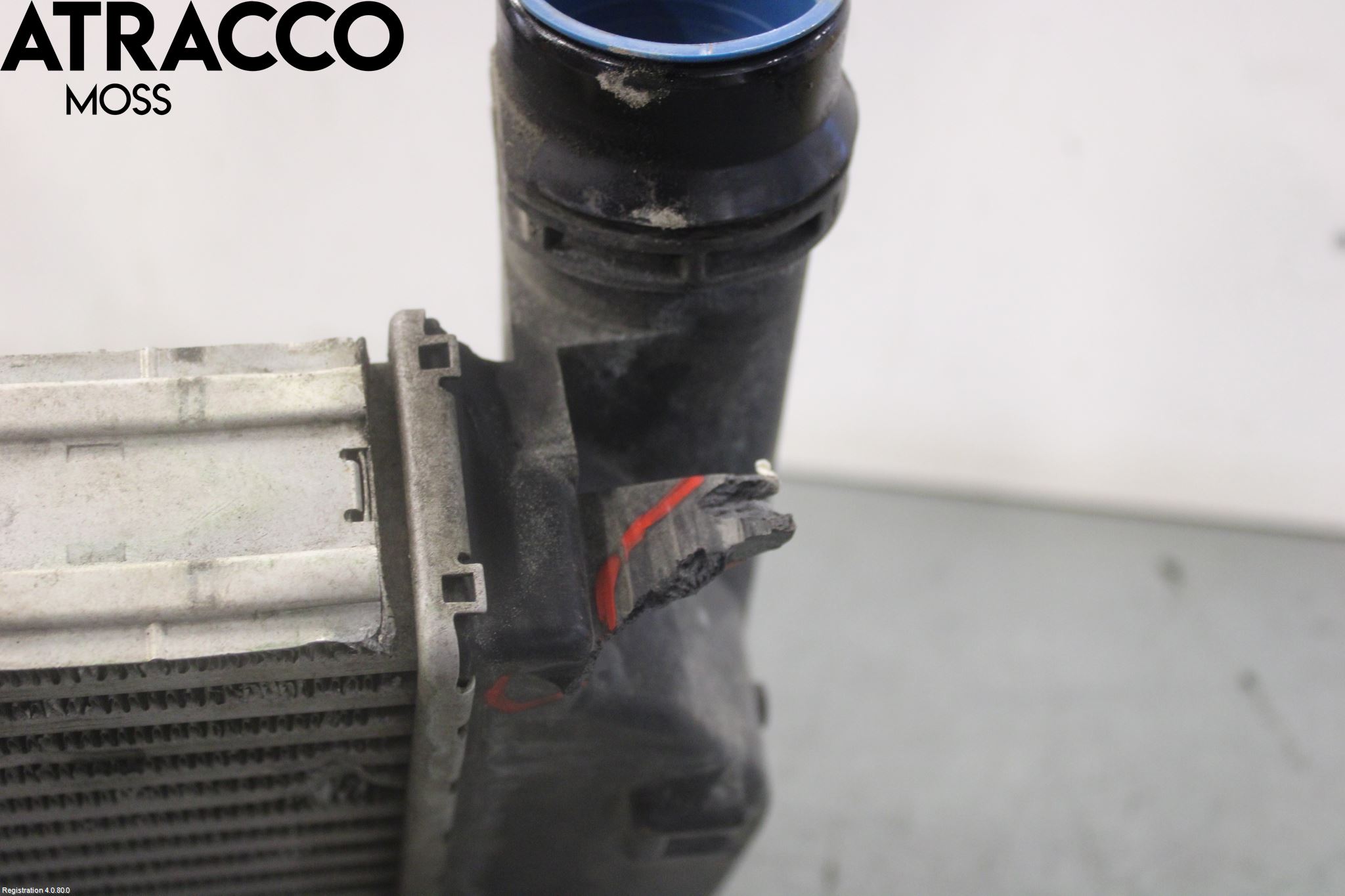 Nissan QASHQAI 14-17 Laddluft-Intercooler Kyl