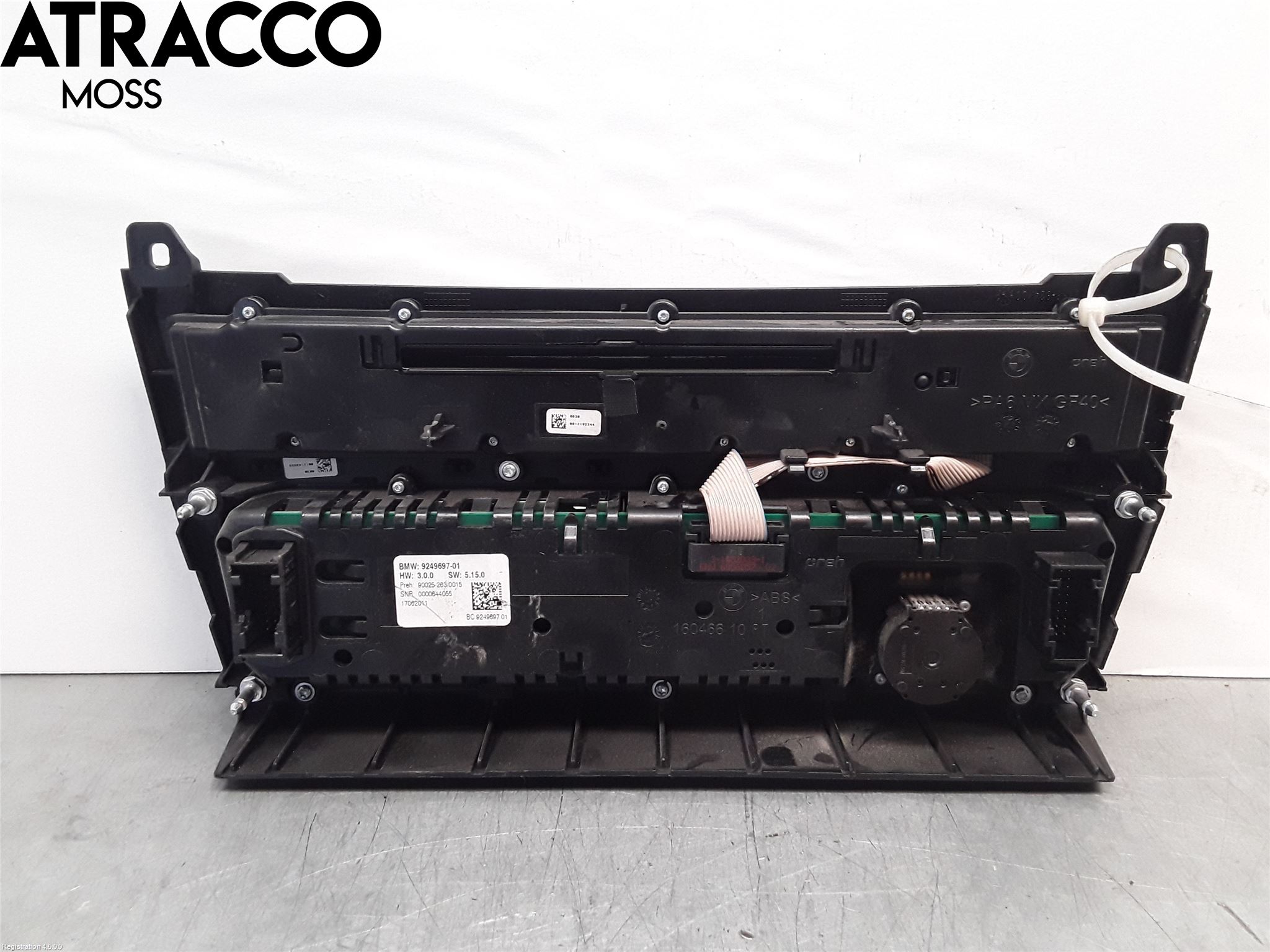 BMW 5 F10/F11/F18 09-17 Ac Styrenhet Ac Manöveren