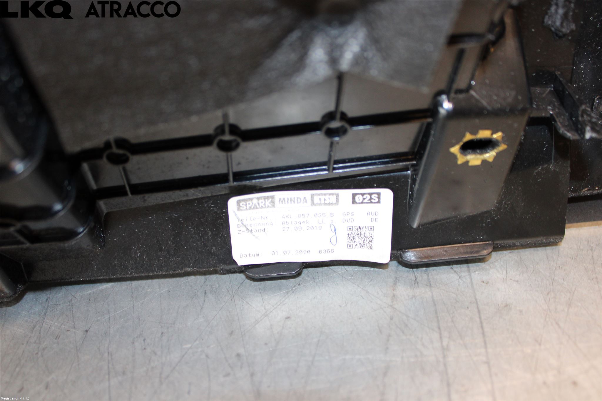 Audi E-TRON, S GE 19- Handskfack