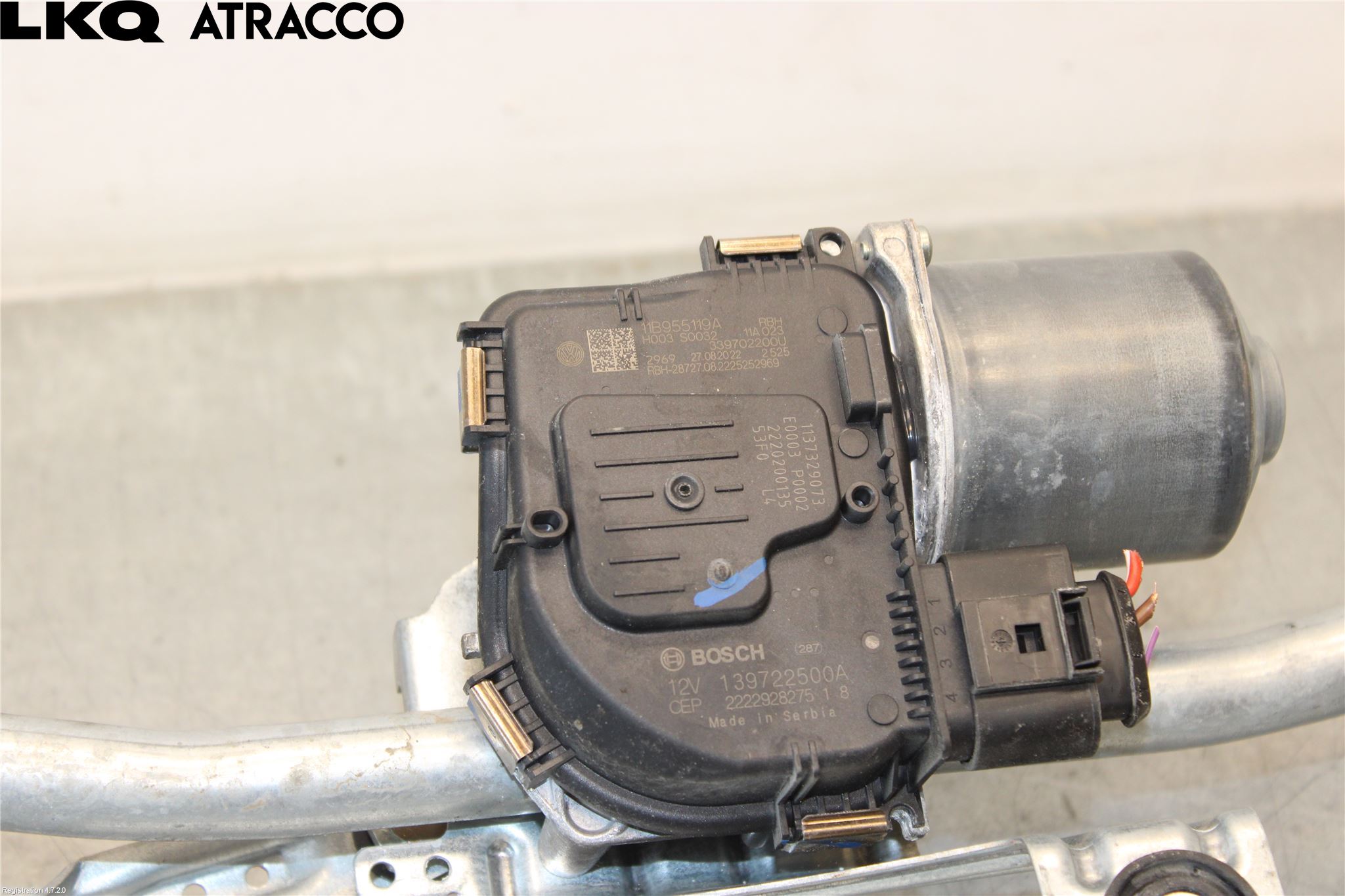 Audi Q4 E-TRON FZ 22- Torkarmotor Vindruta