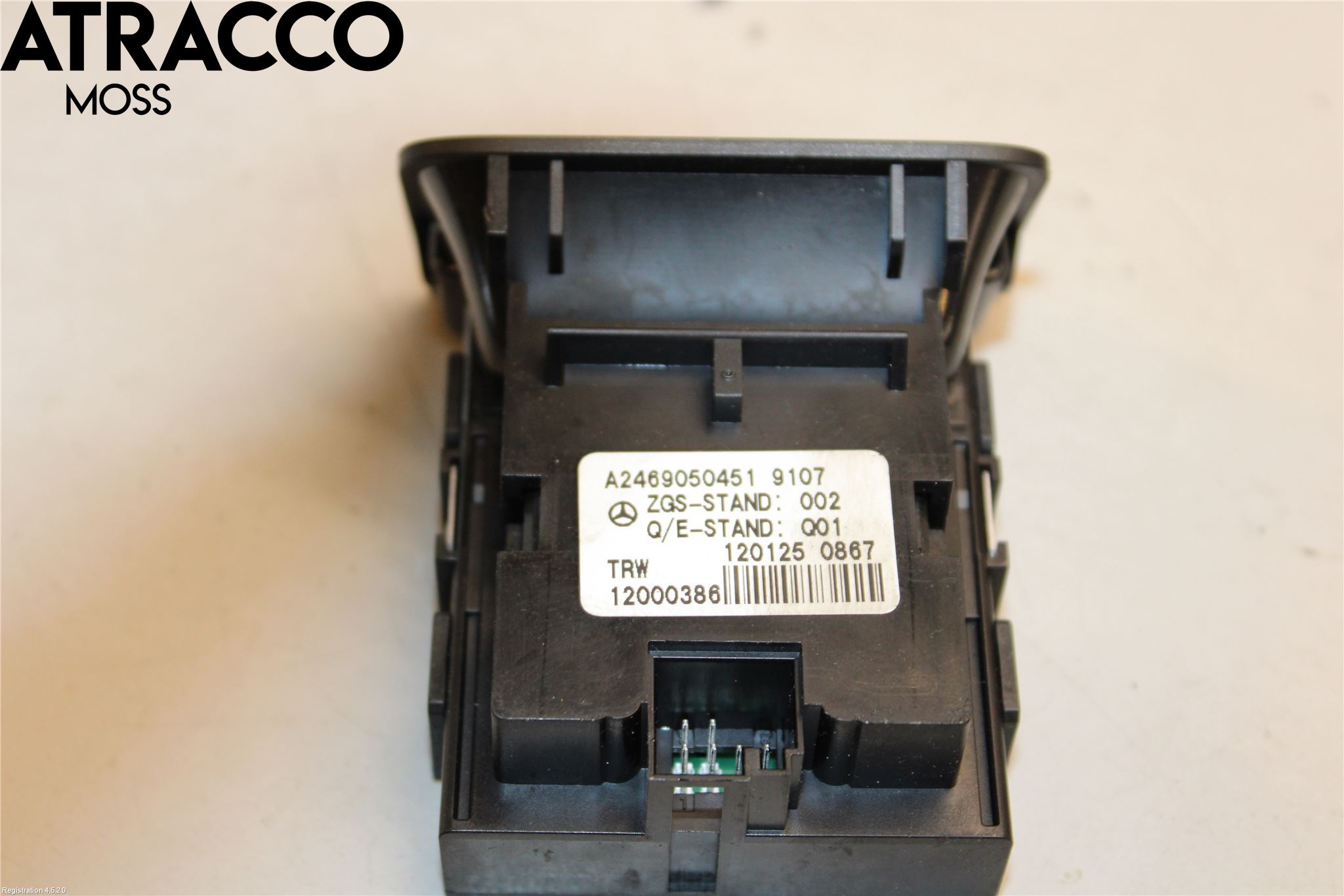 Mercedes-Benz MB B-KLASS (W246/W242) 12-19 Strömställare Parkeringsbroms