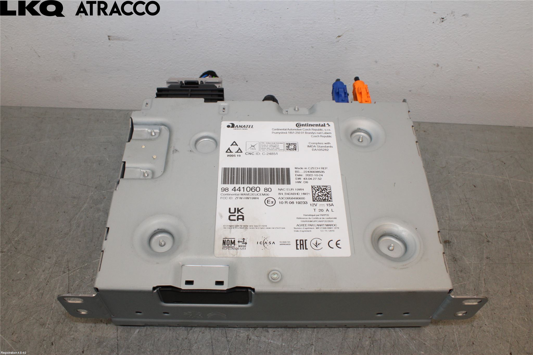 Citroen C4/E-C4 C4X/E-C4X III 21- Radio