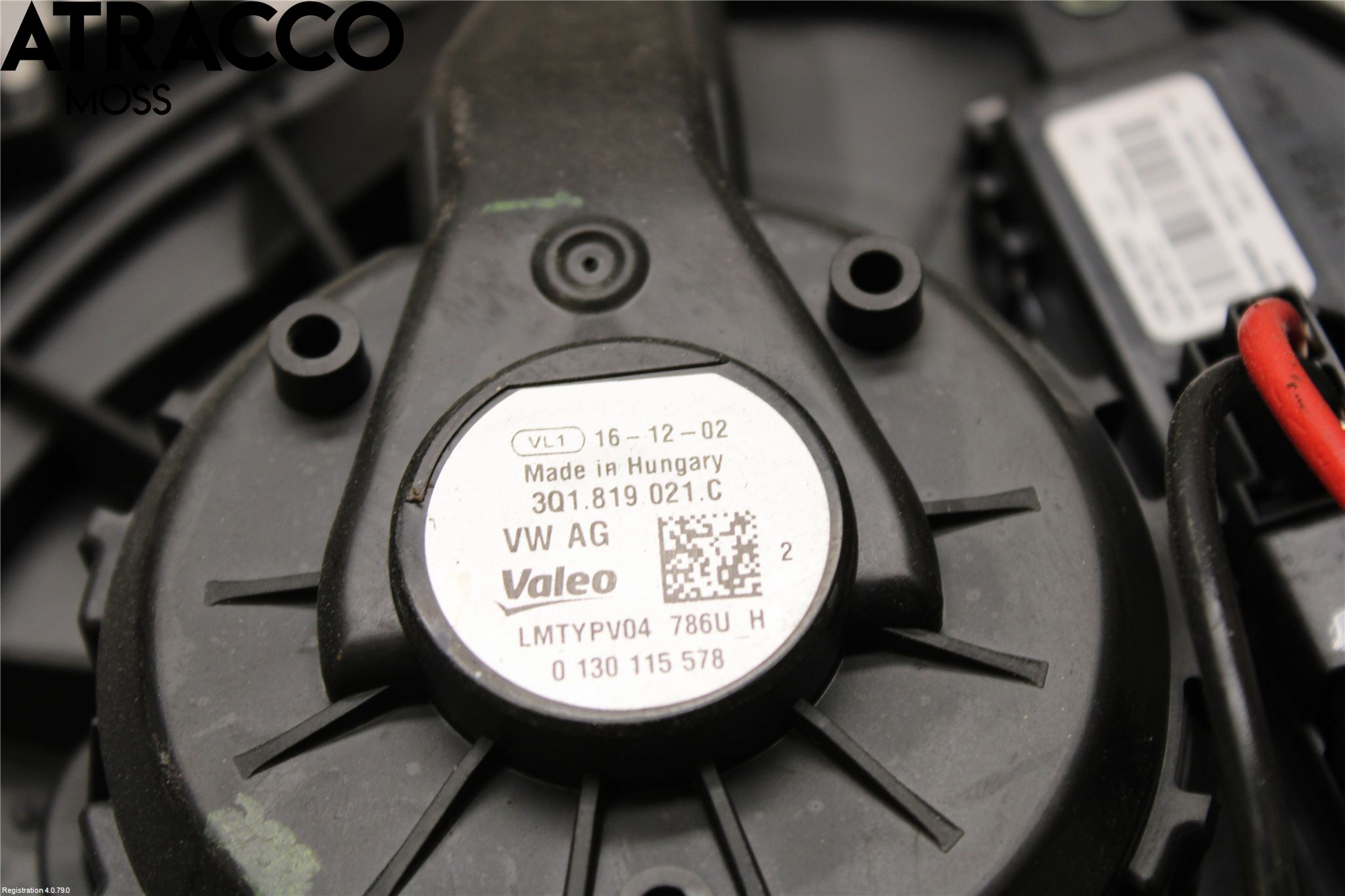 Volkswagen VW PASSAT 15-19 Ac Värmefläkt