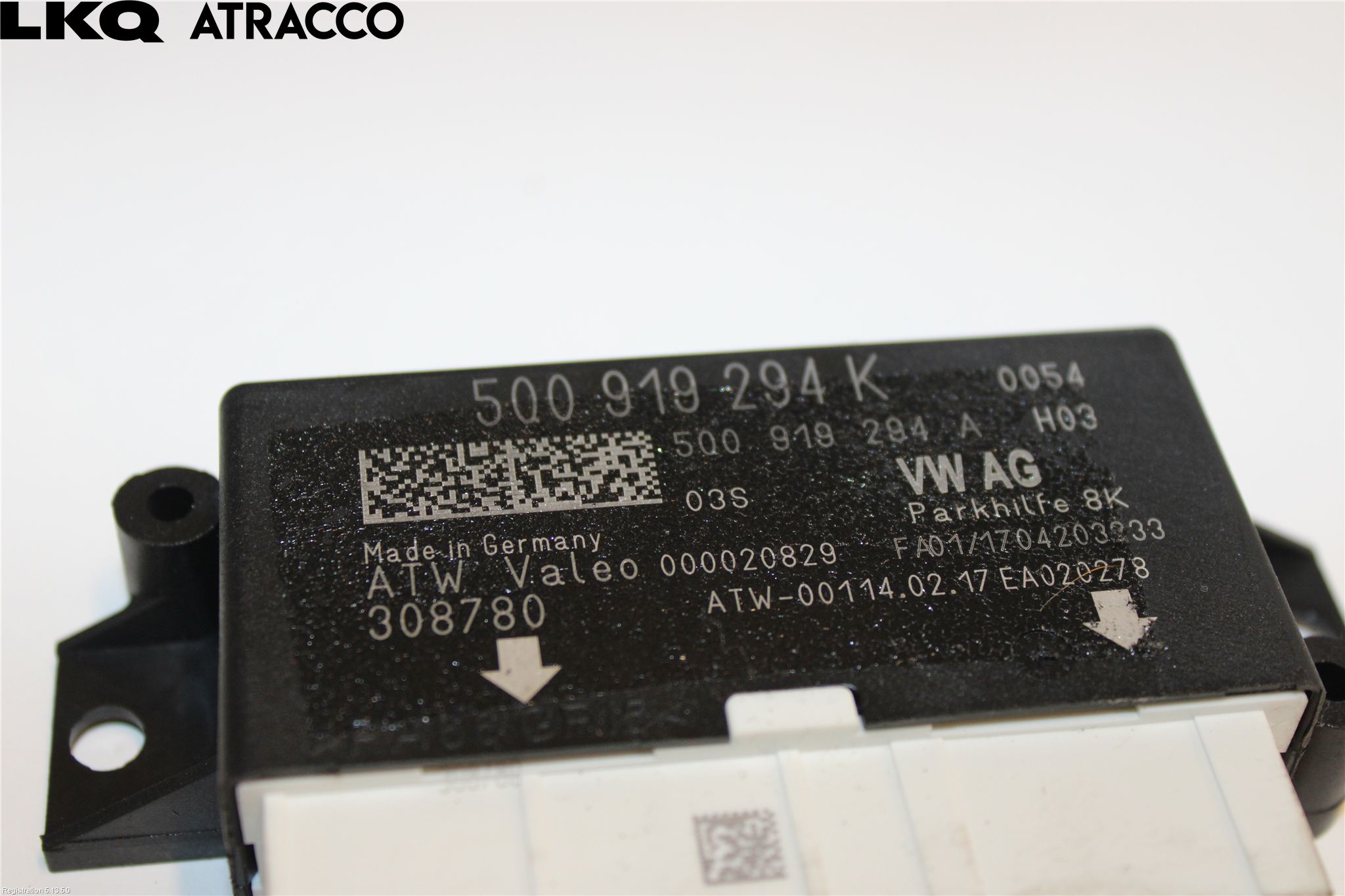 Volkswagen VW POLO 10-17 Styrenhet Parkeringshjälp