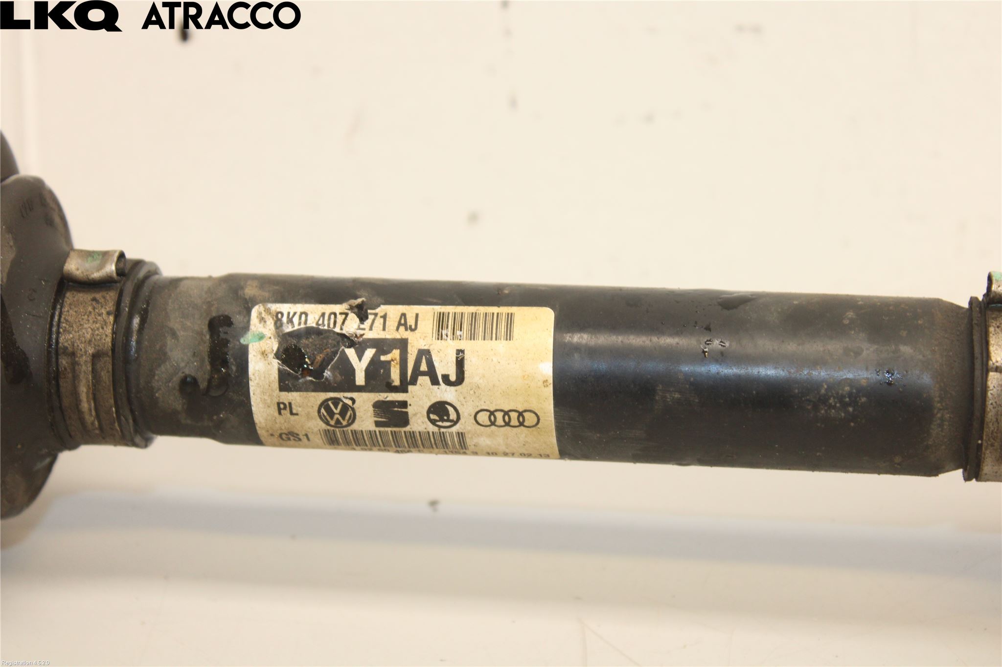Audi A4/S4 08-11 Drivaxel Fram Vänster