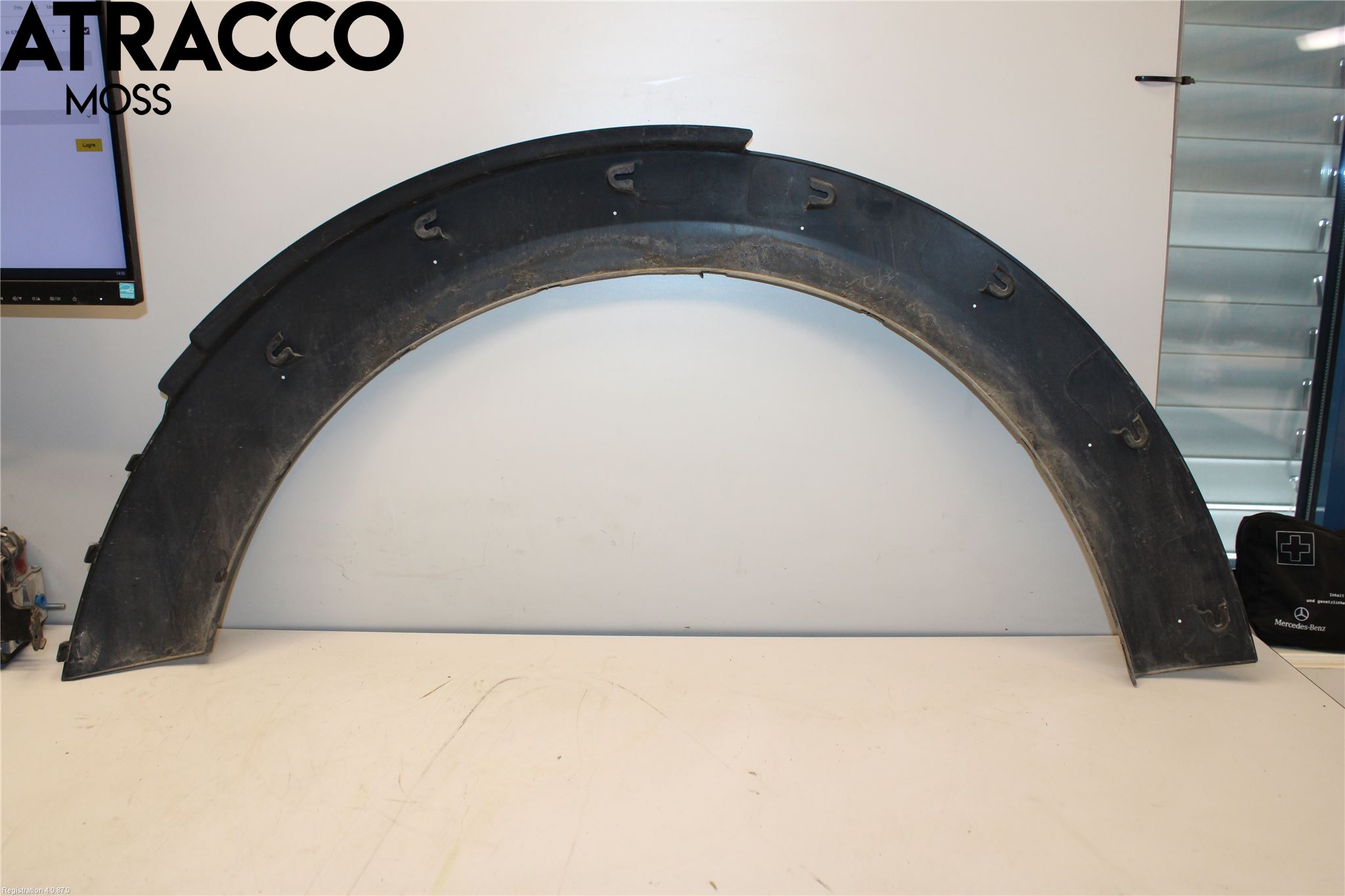 Mini COUPE R56 05-14 List Skärmkant