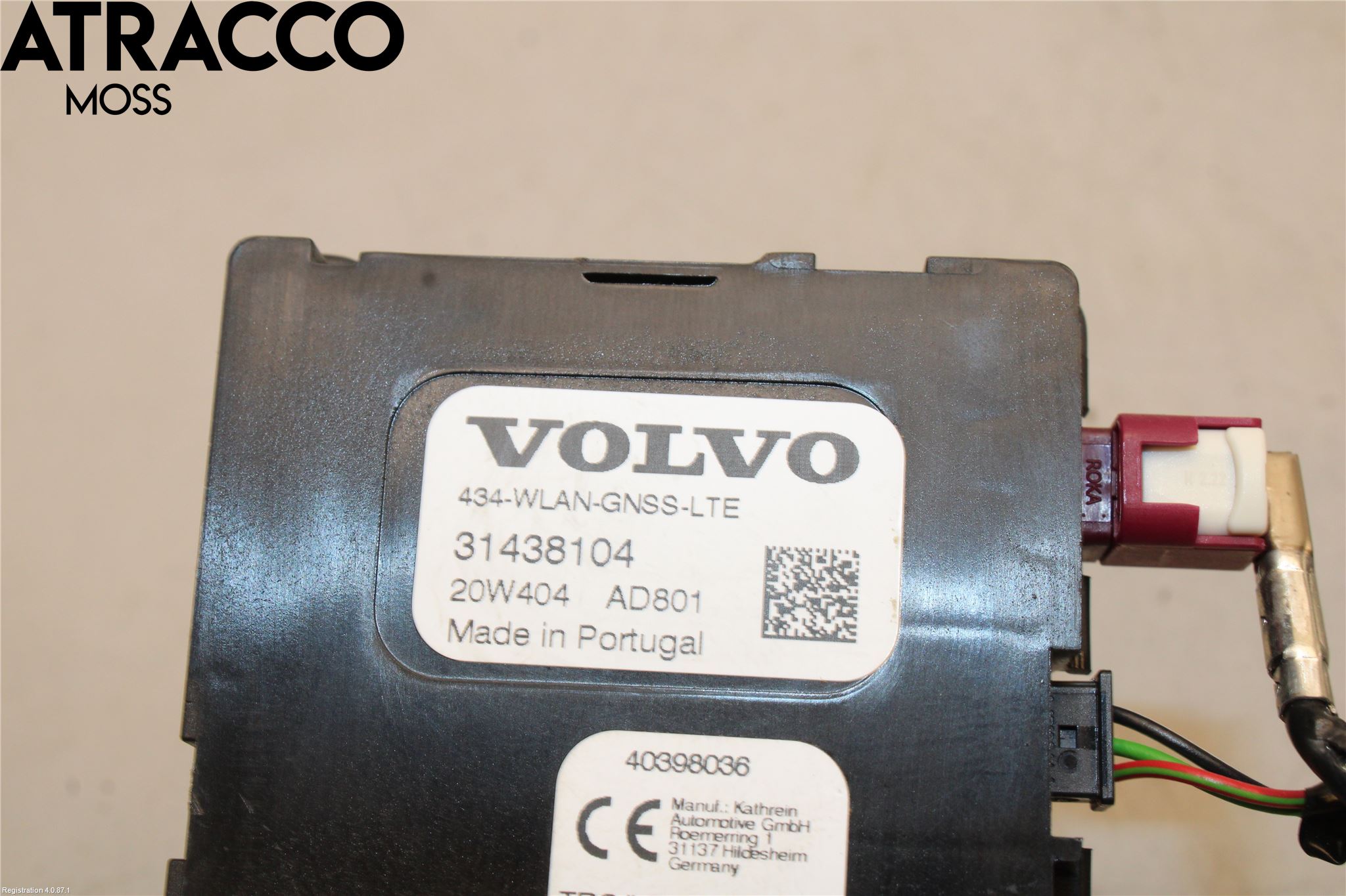 Volvo XC40/RECHARGE 18- Antenn