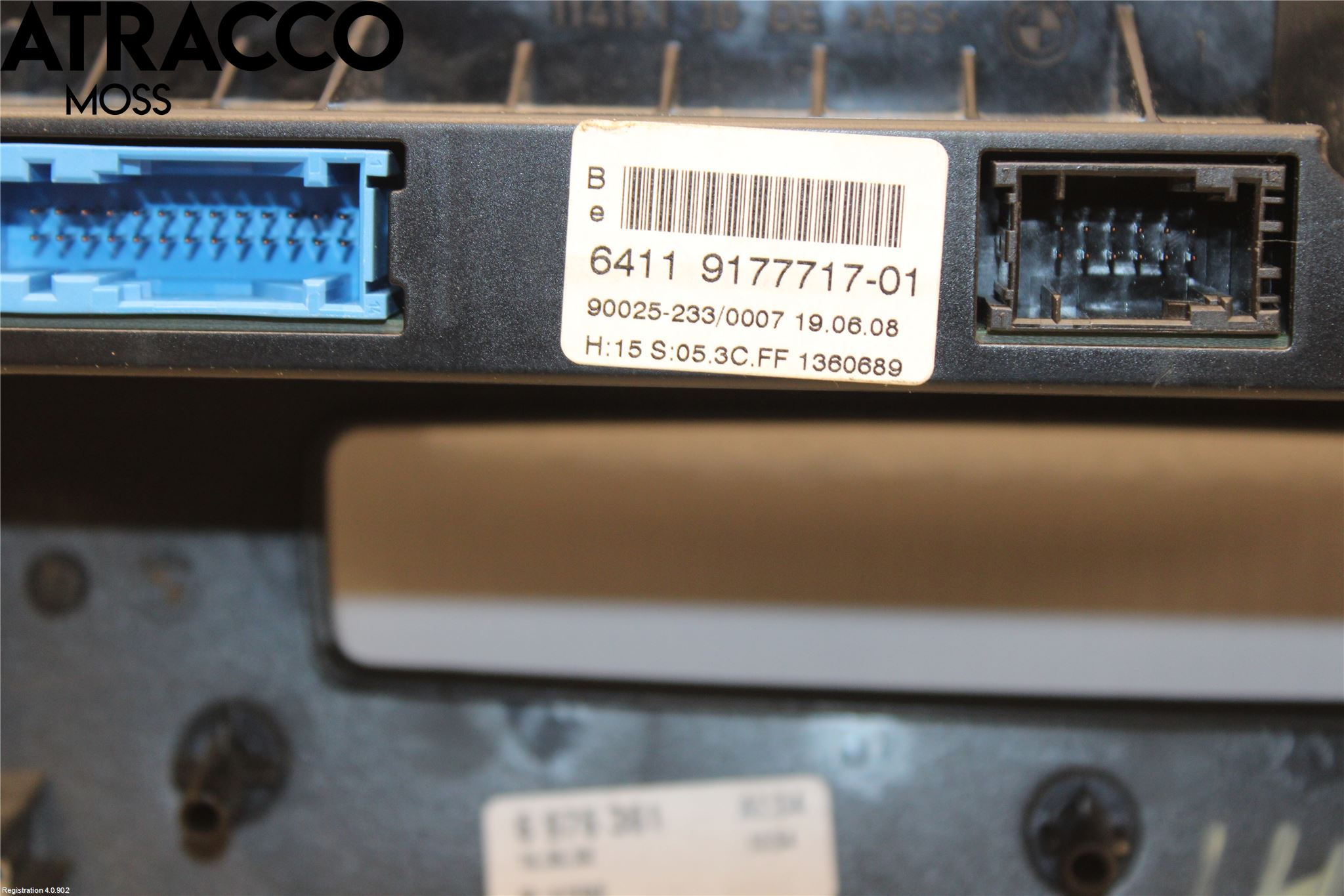 BMW 5 E60/61 Sed/Tou 02-10 Ac Styrenhet Ac Manöveren