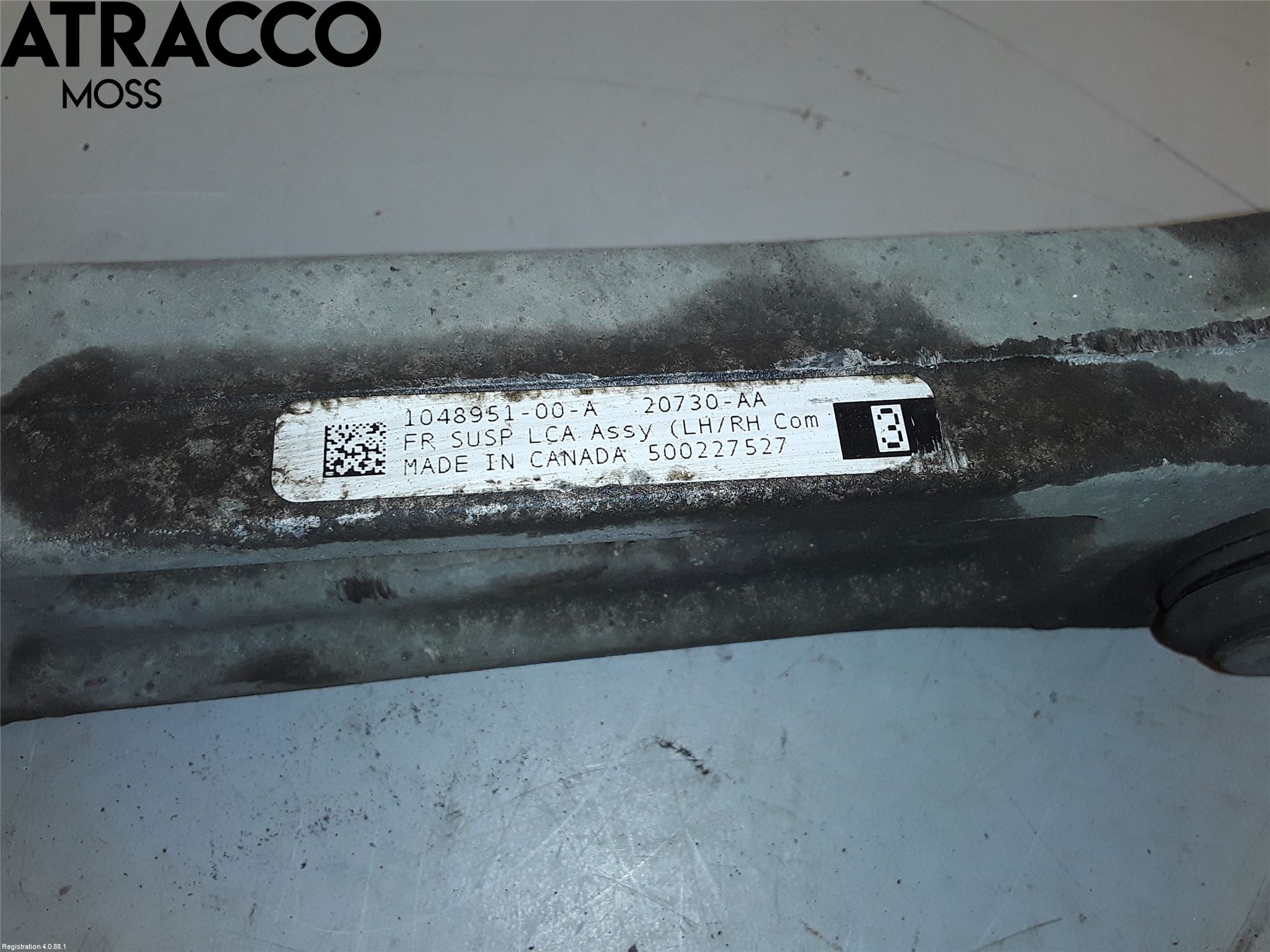 Tesla MODEL S 13- Bärarm Fram Undre Hö