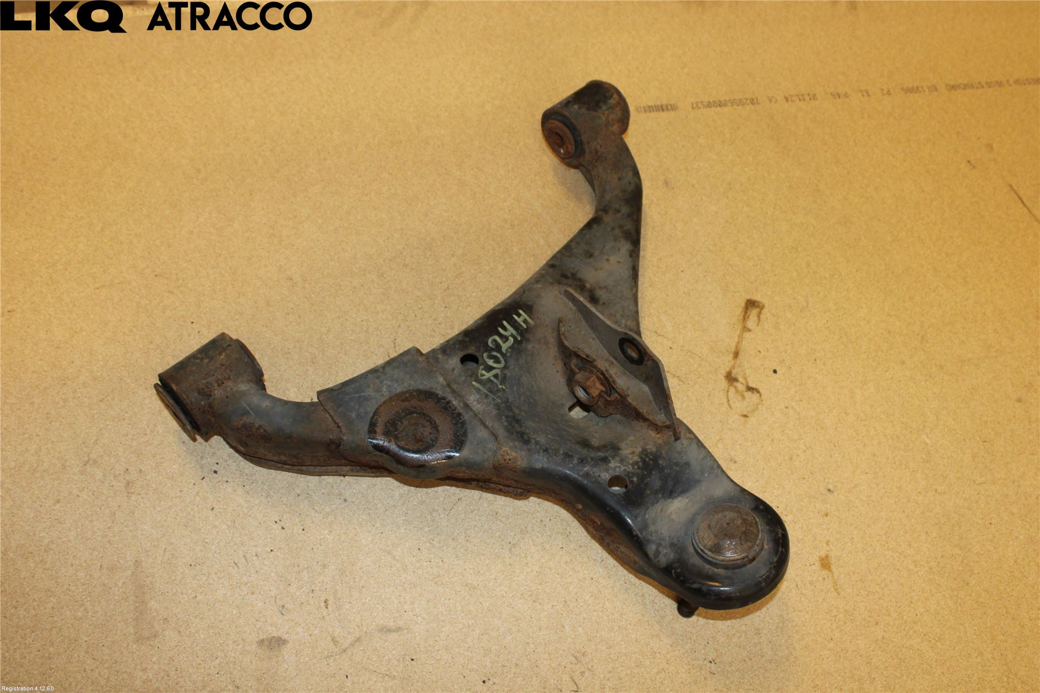 Ford RANGER EU 12-23 Bärarm Fram Undre Hö