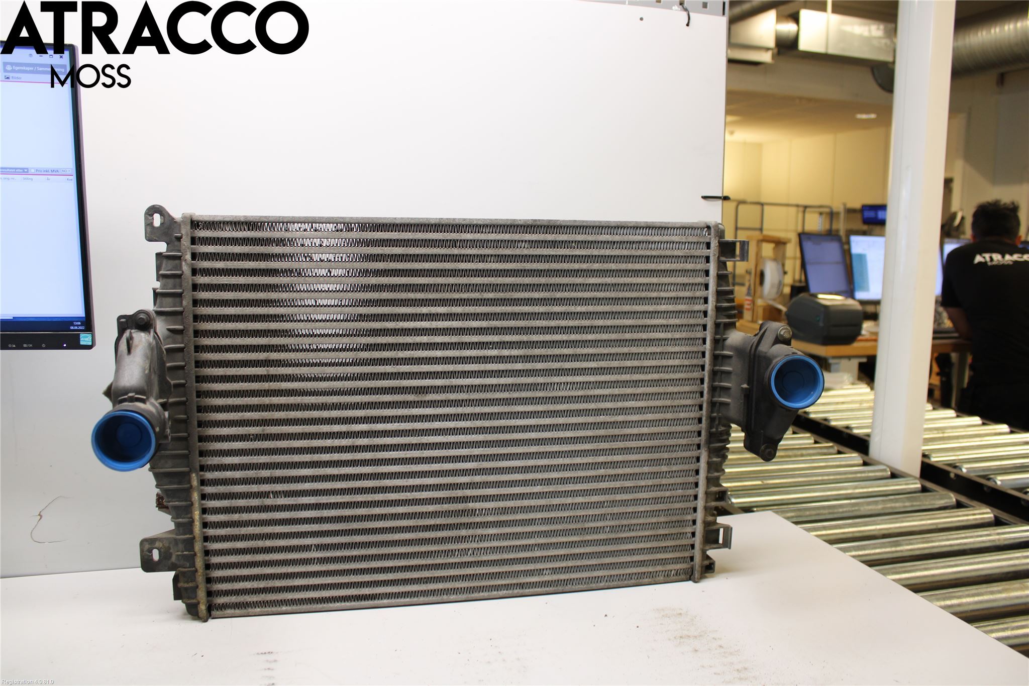 Jaguar XF 08-15 Laddluft-Intercooler Kyl
