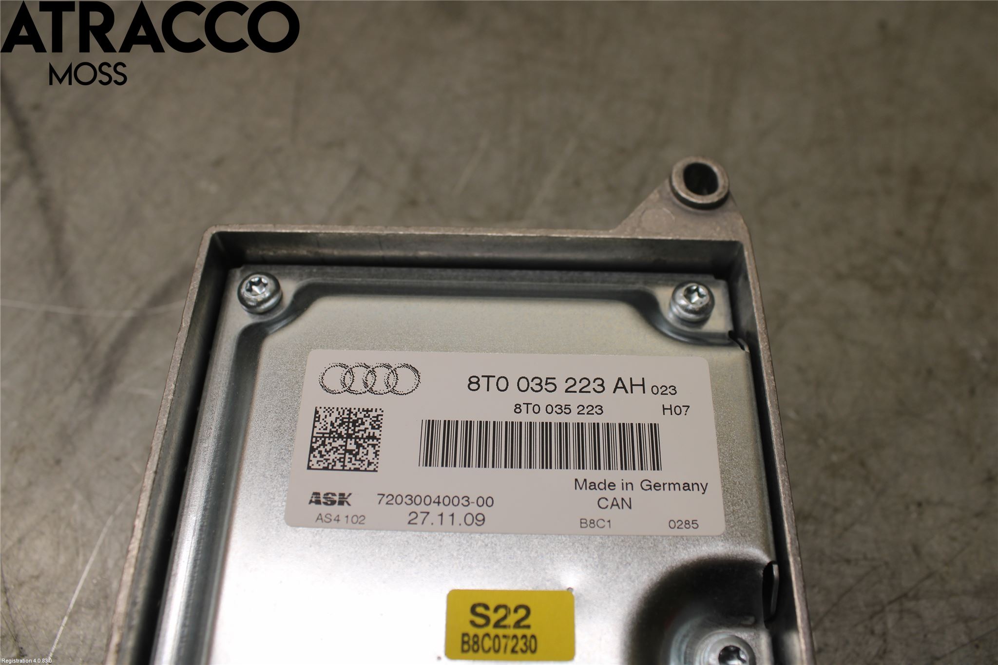 Audi A4/S4 08-11 Radio-Stereo Förstärkare