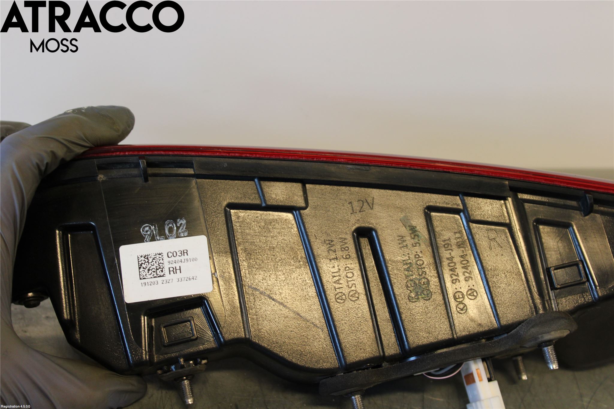 Hyundai KONA/ELECTRIC OS 18-23 Bakljus Lucka Hö