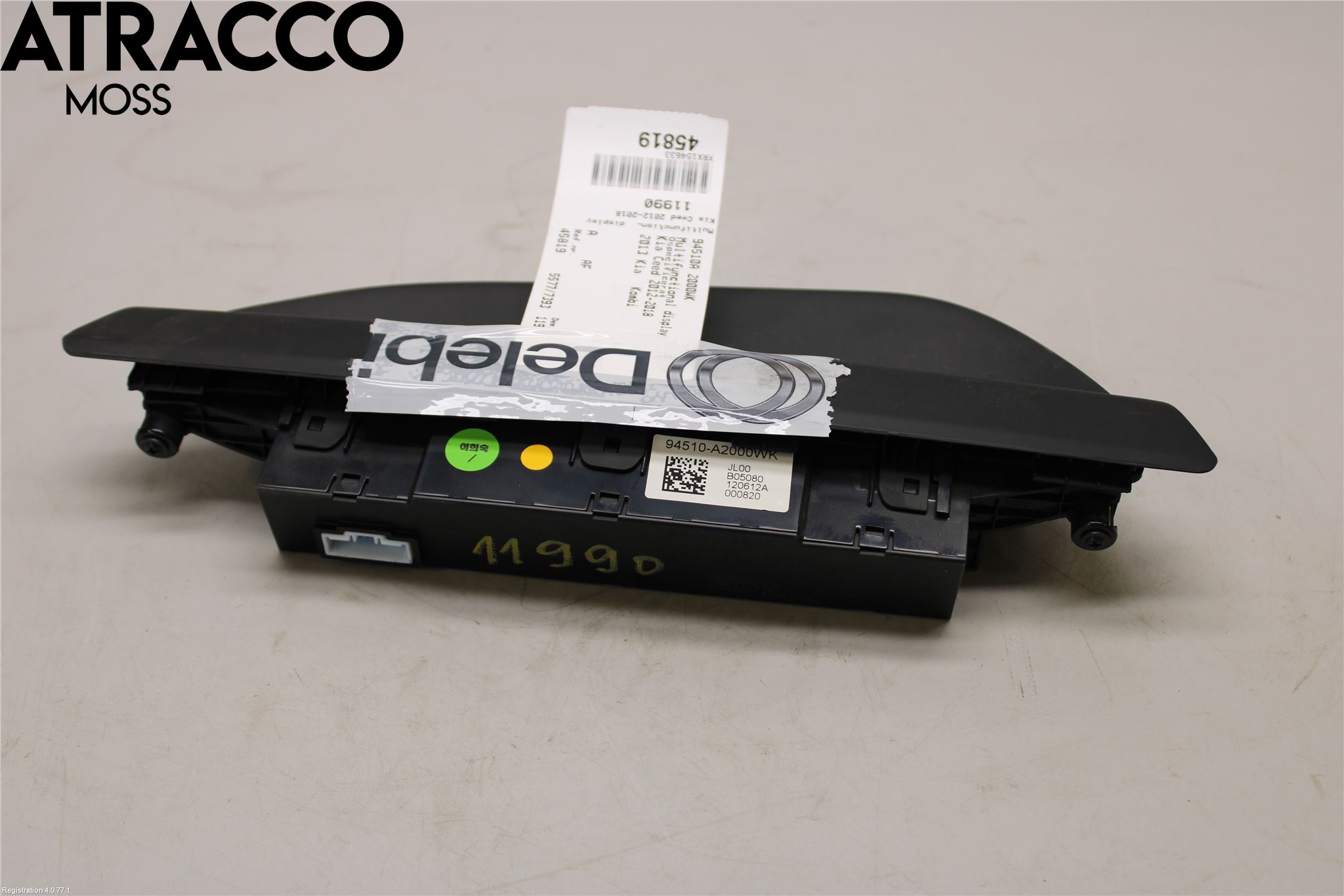 Kia CEED 12-18 Multifunktionsdisplay