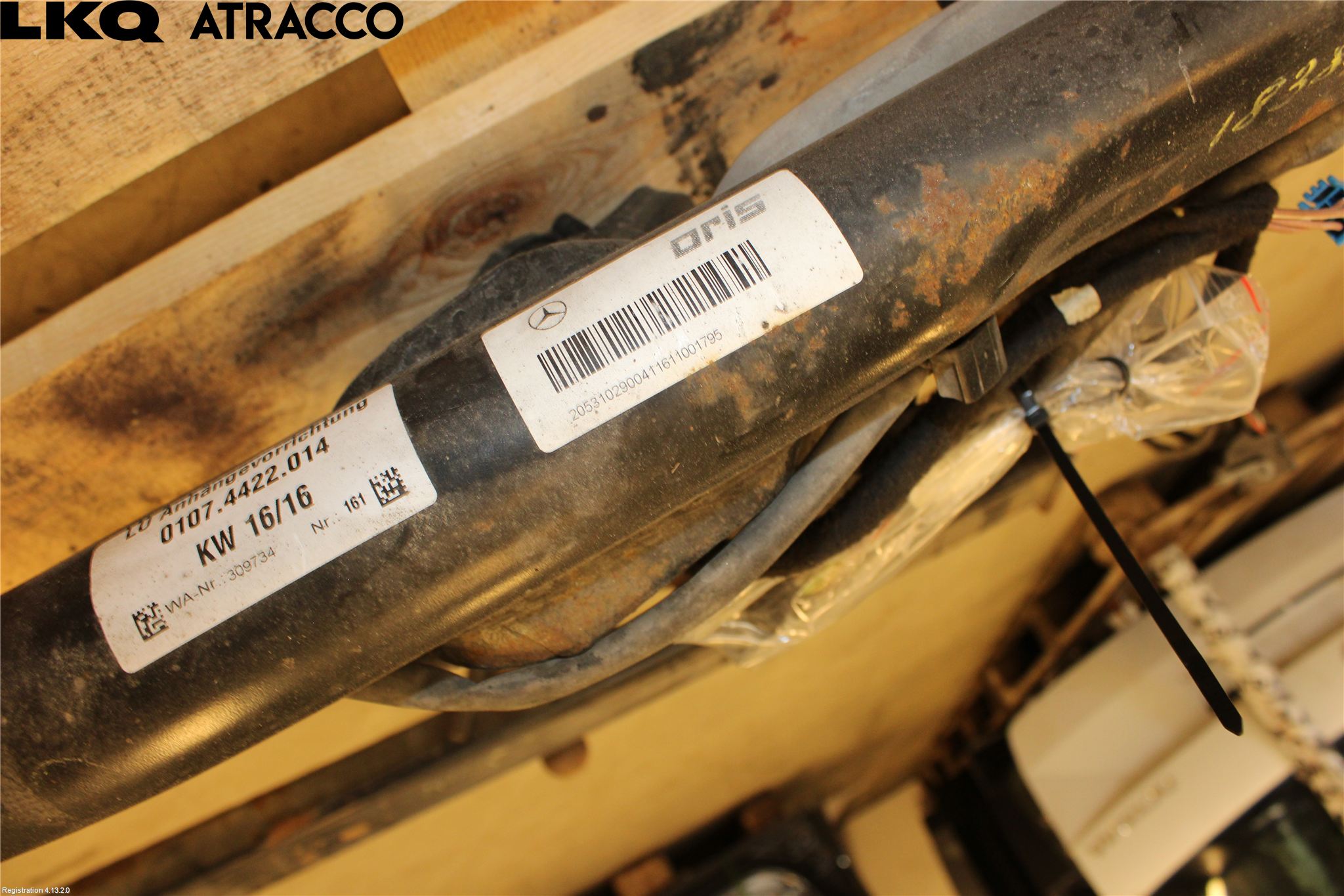 Mercedes-Benz MB C-KLASS (W205) 14-21 Dragkrok Elsats