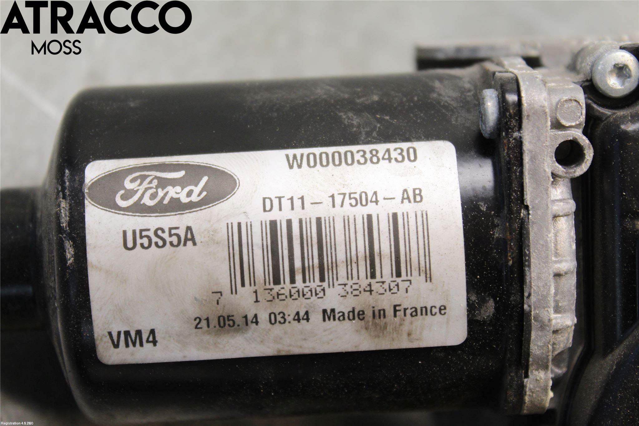 Ford TRANSIT/TOURNEO CONNECT 13-22 Torkarmotor Vindruta
