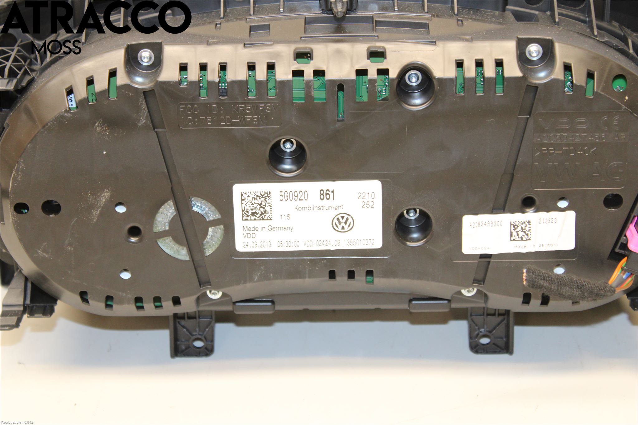 Volkswagen VW GOLF / E-GOLF VII 13-20 Instrument Komb