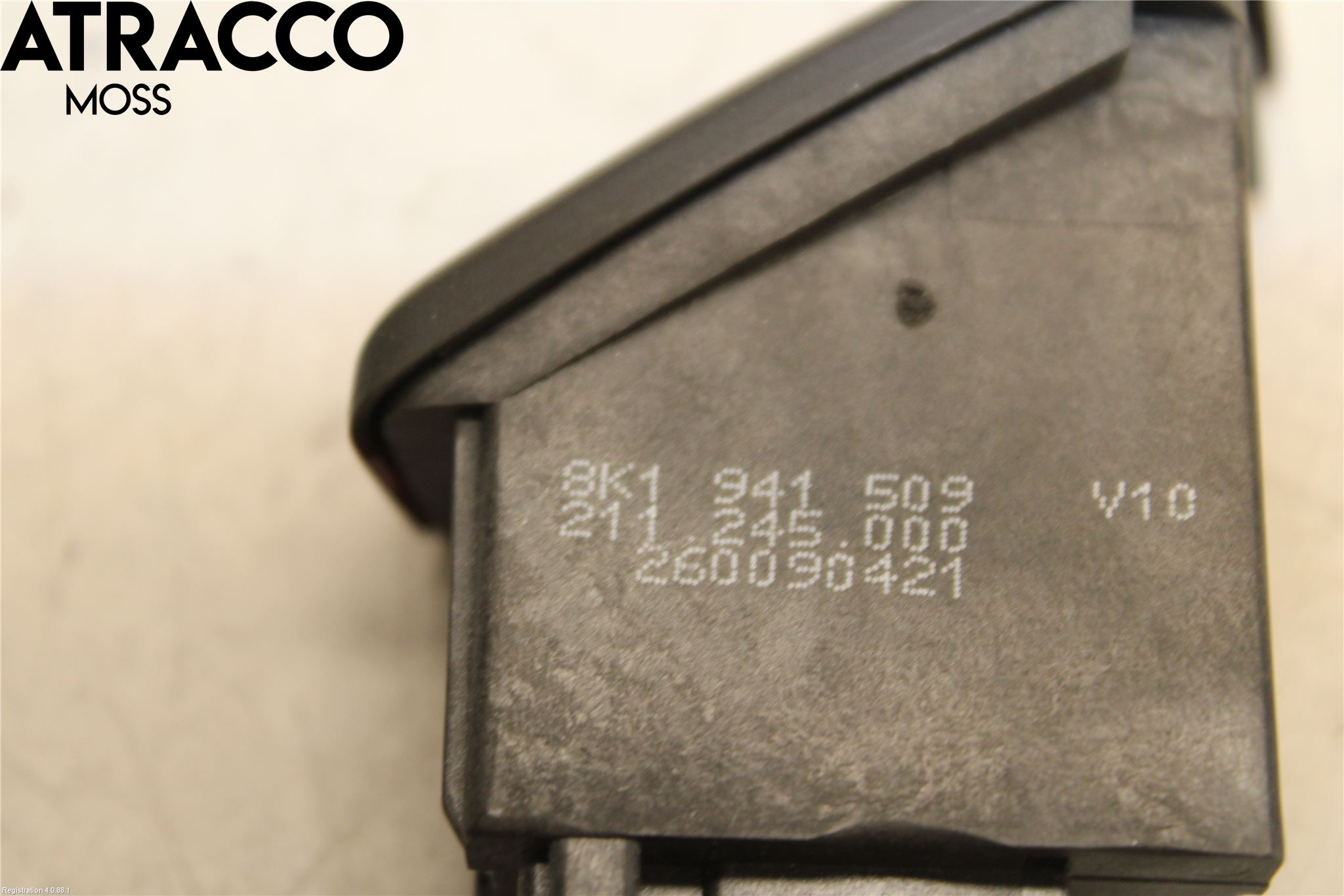 Audi A4/S4 08-11 Strömställare Varnings