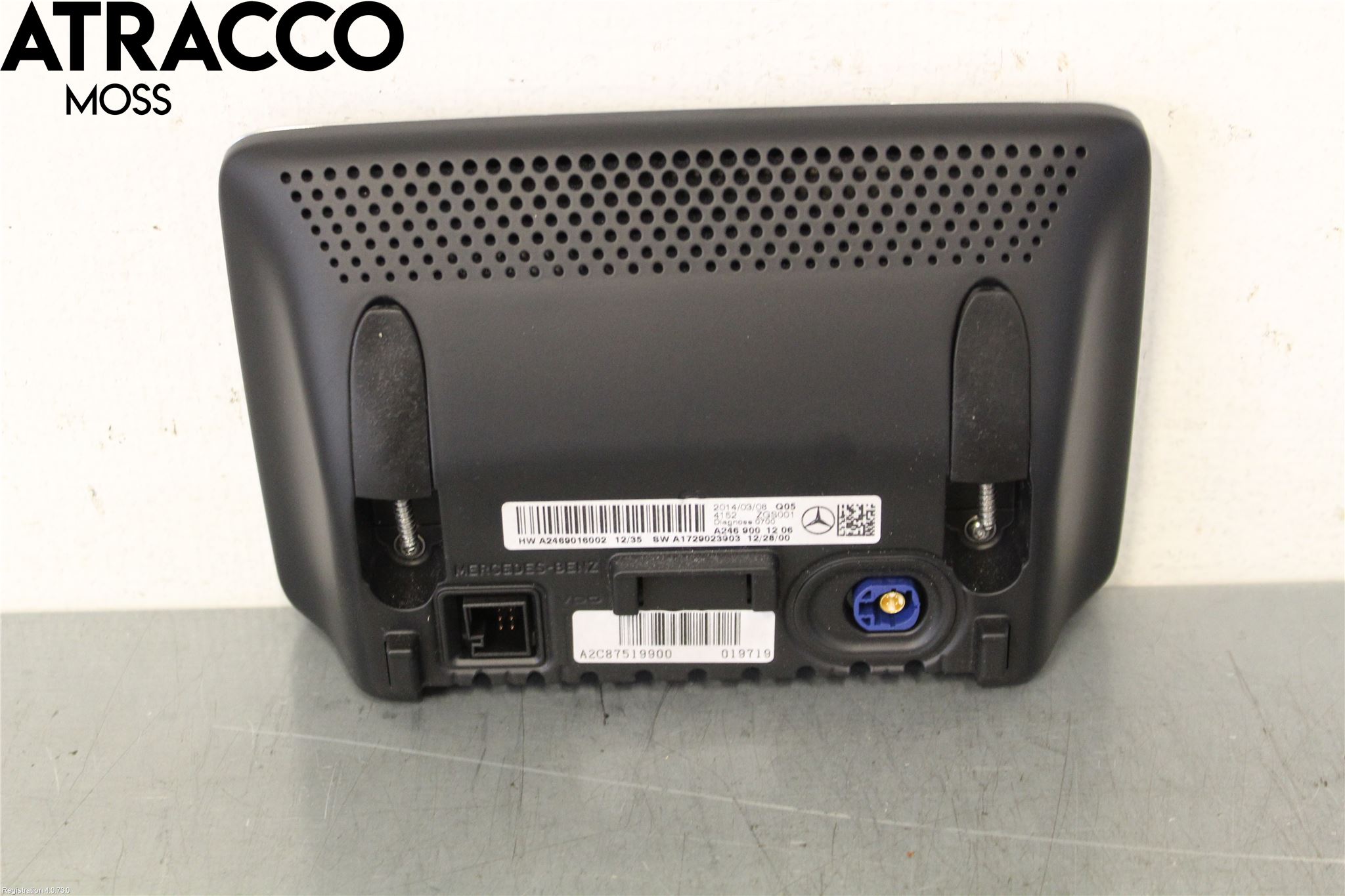 Mercedes-Benz MB A-KLASS (W176) 13-18 Multifunktionsdisplay
