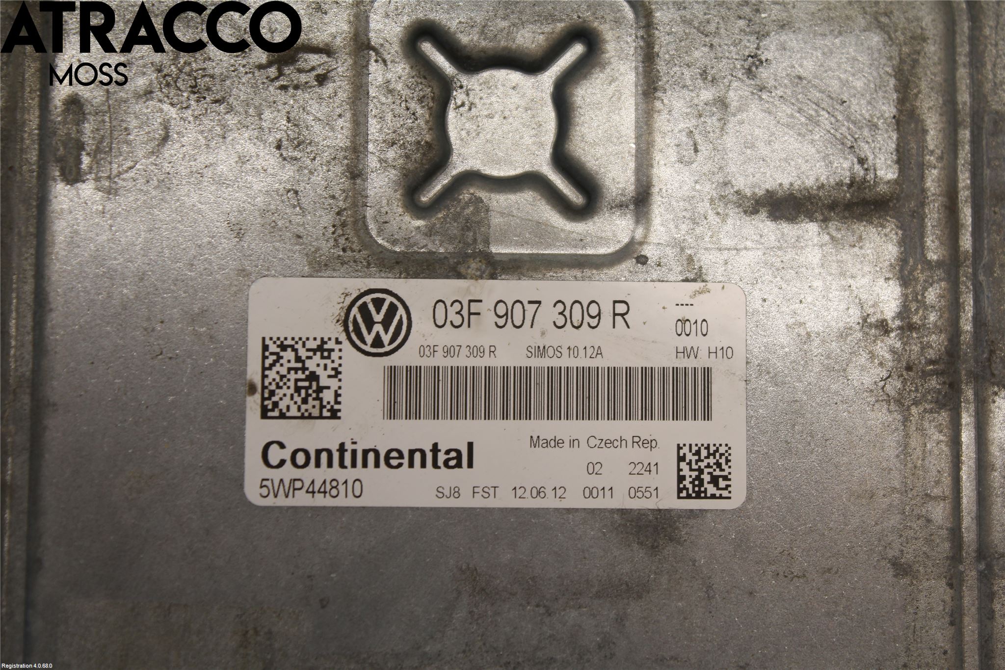 Volkswagen VW GOLF VI 09-13 Styrenhet Insprut Bensin