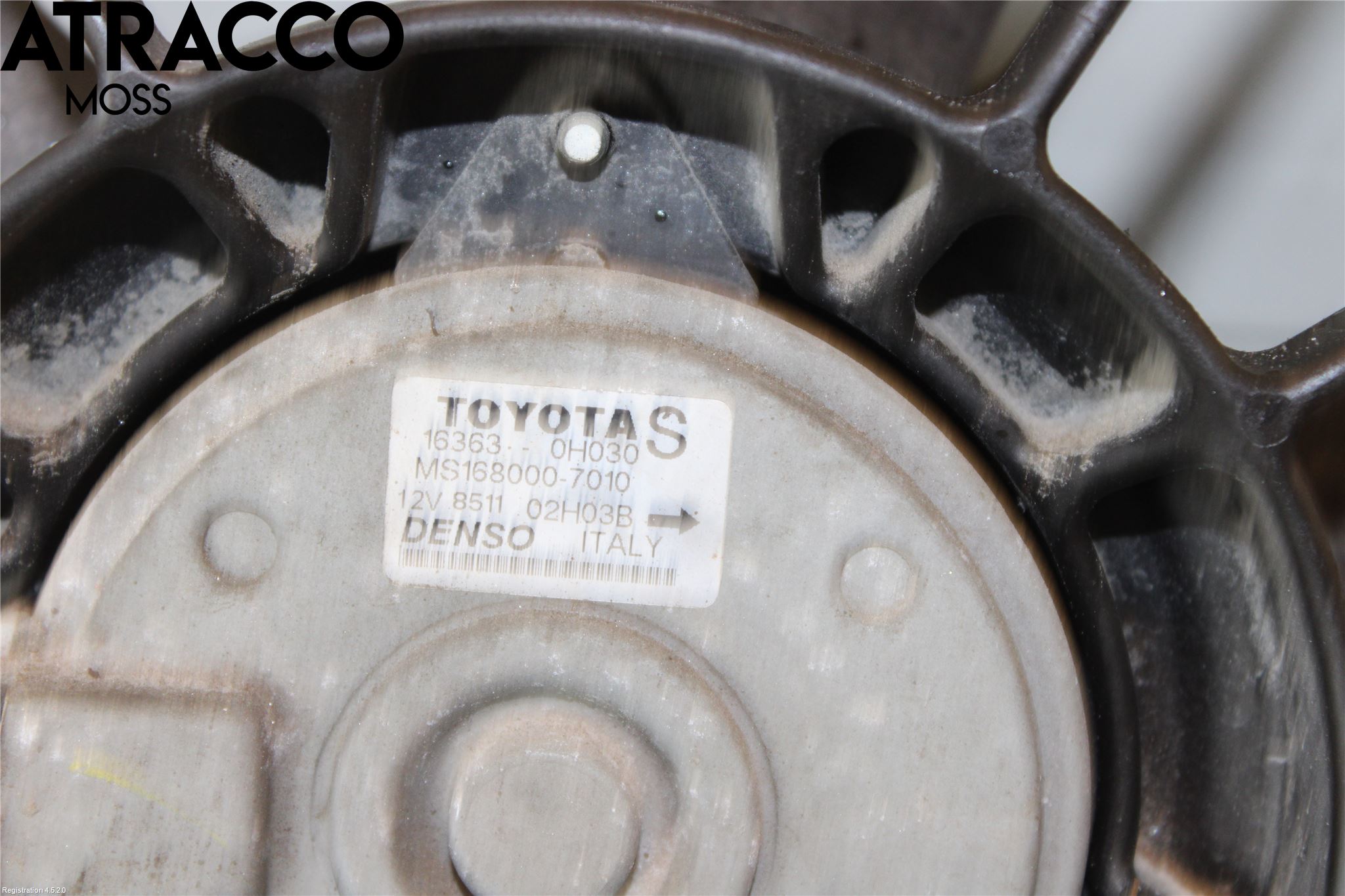 Toyota AVENSIS 03-06 Kylfläkt El