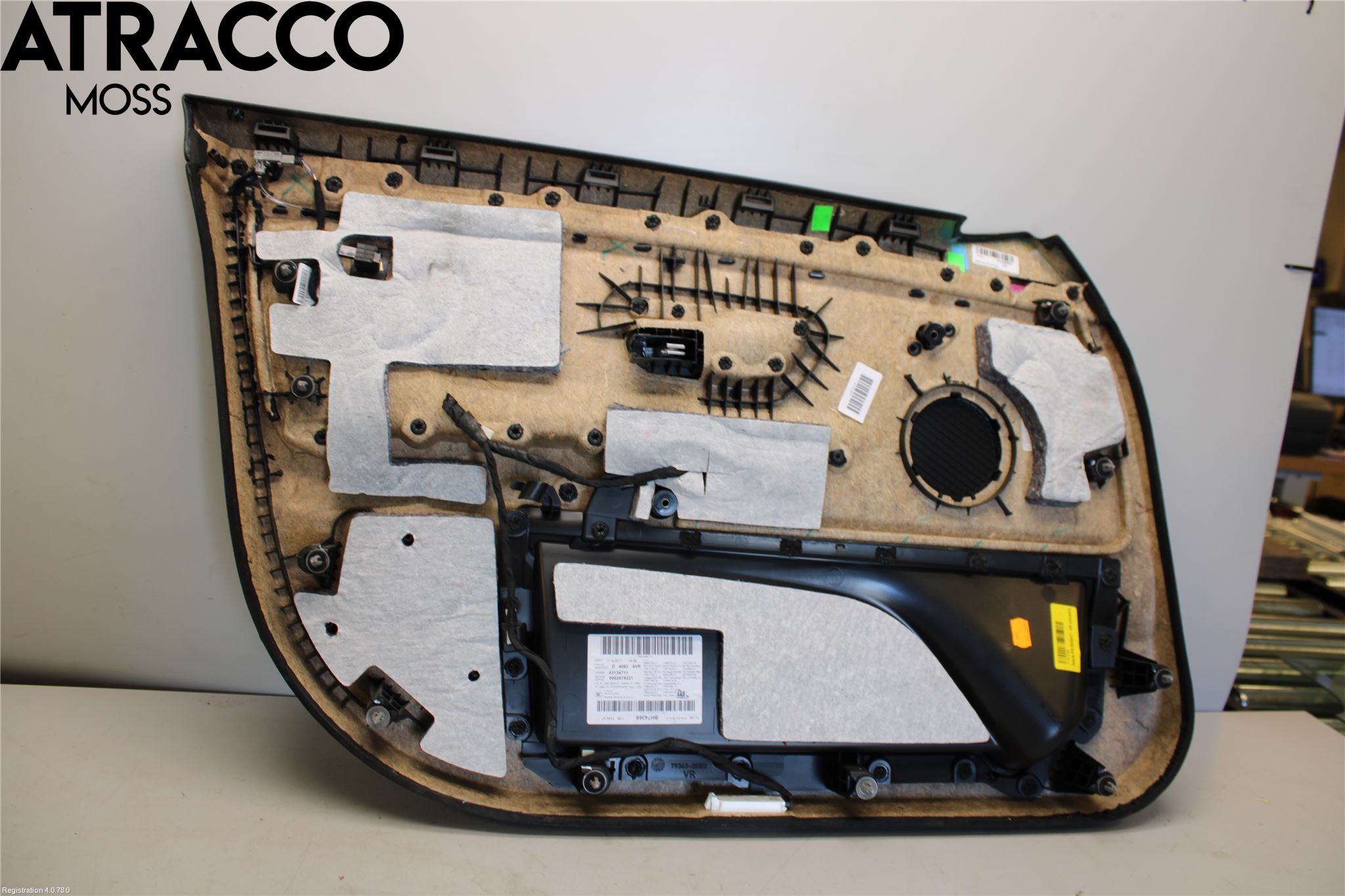 BMW 4 F32/F33/F82/F83 13-20 Dörrklädsel Hö