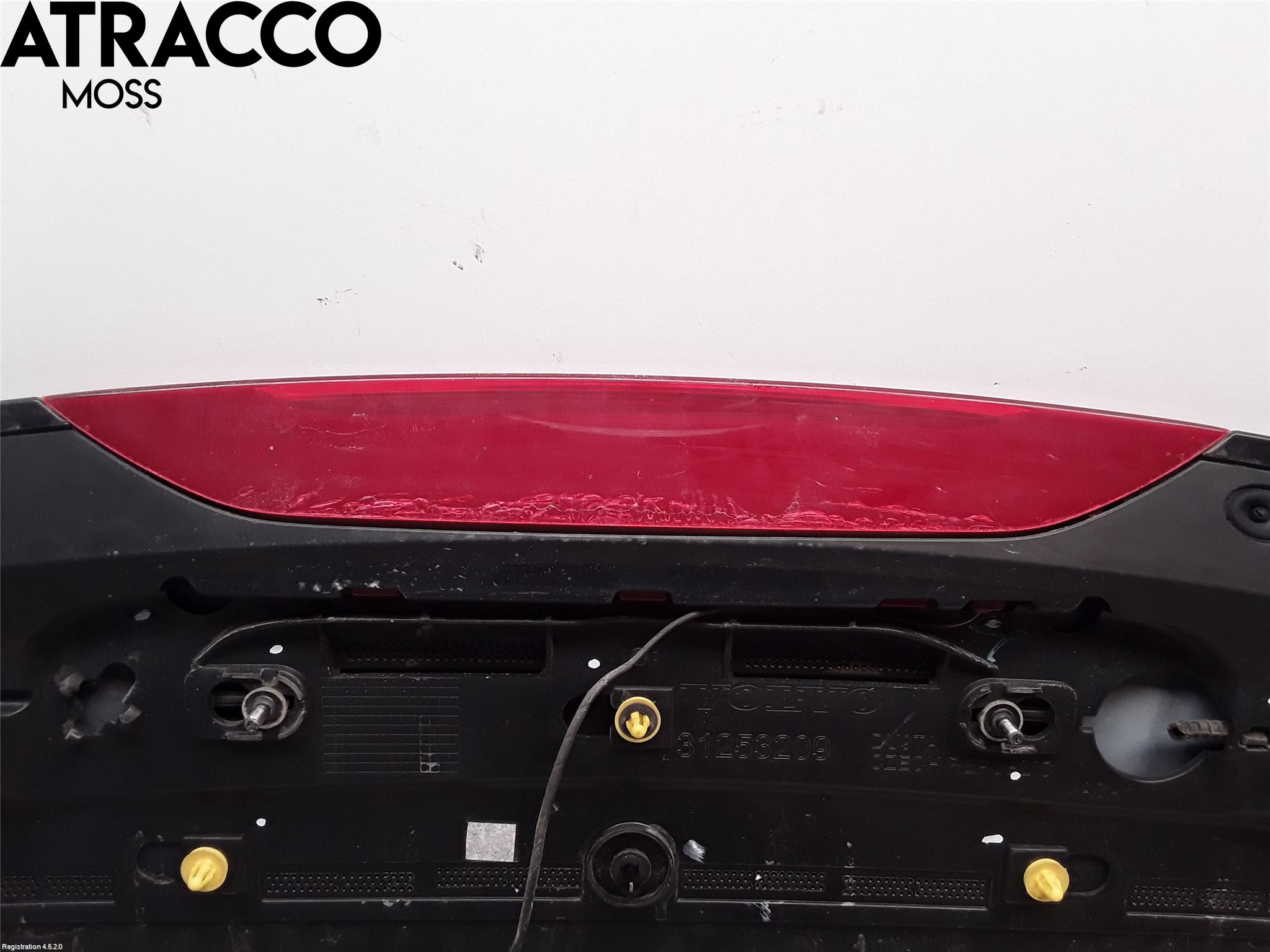 Volvo V60 11-13 Spoiler Baklucka