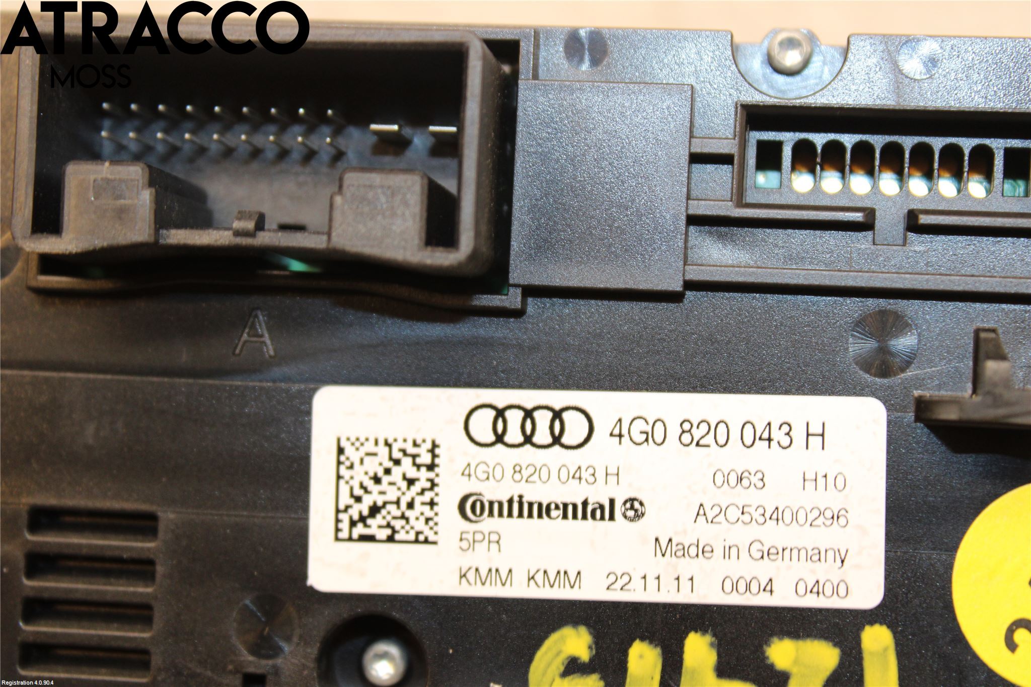 Audi A6/S6 4G 11-18 Ac Styrenhet Ac Manöveren