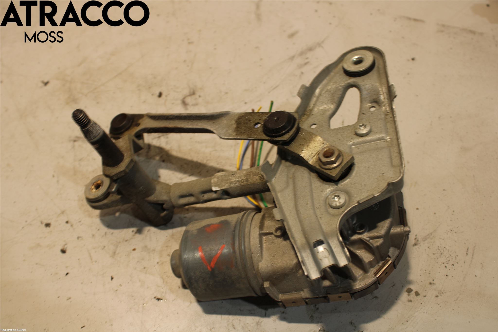 Peugeot 5008 10-16 Torkarmotor Vindruta