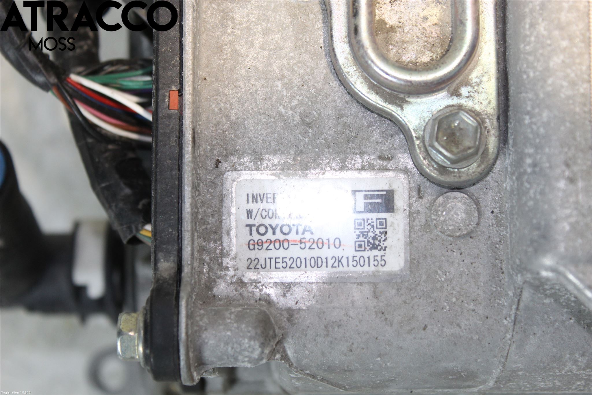Toyota YARIS XP130 12-14 Inverter Hybrid
