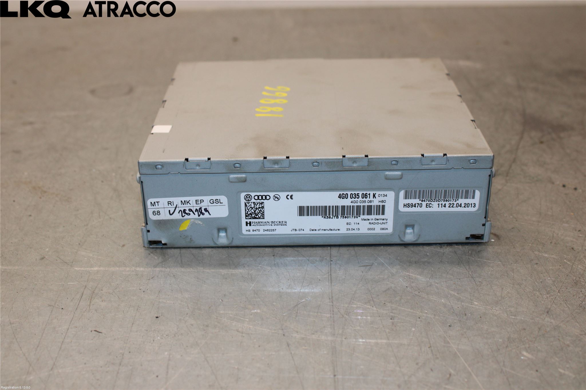 Volkswagen VW PASSAT 15-19 Radio