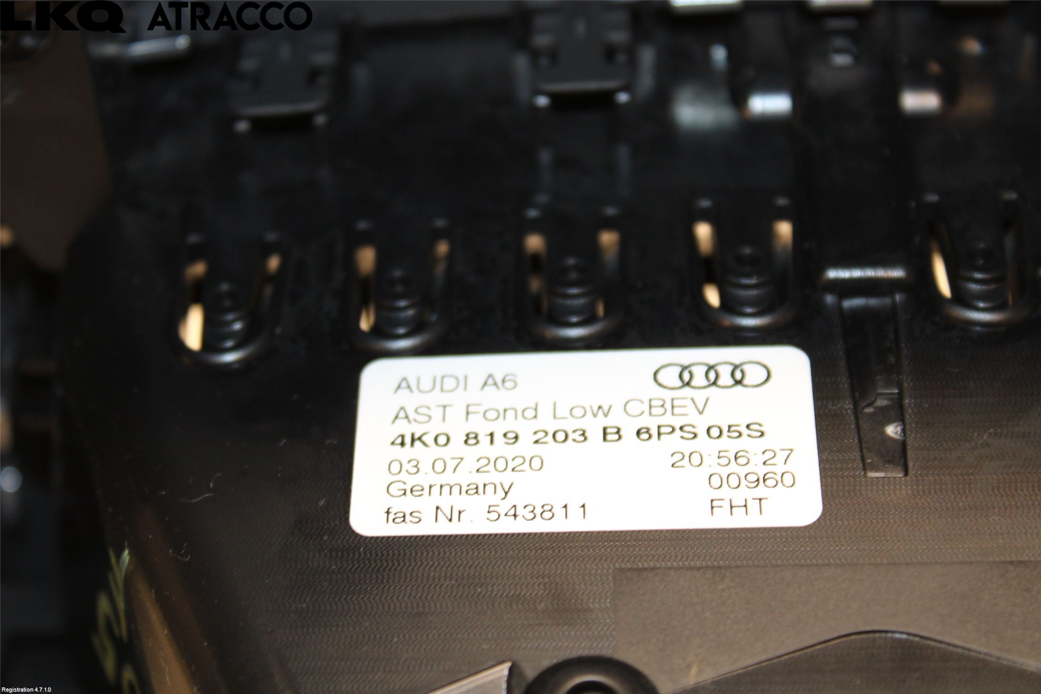 Audi E-TRON, S GE 19- Defrosterkanal-Munstycke