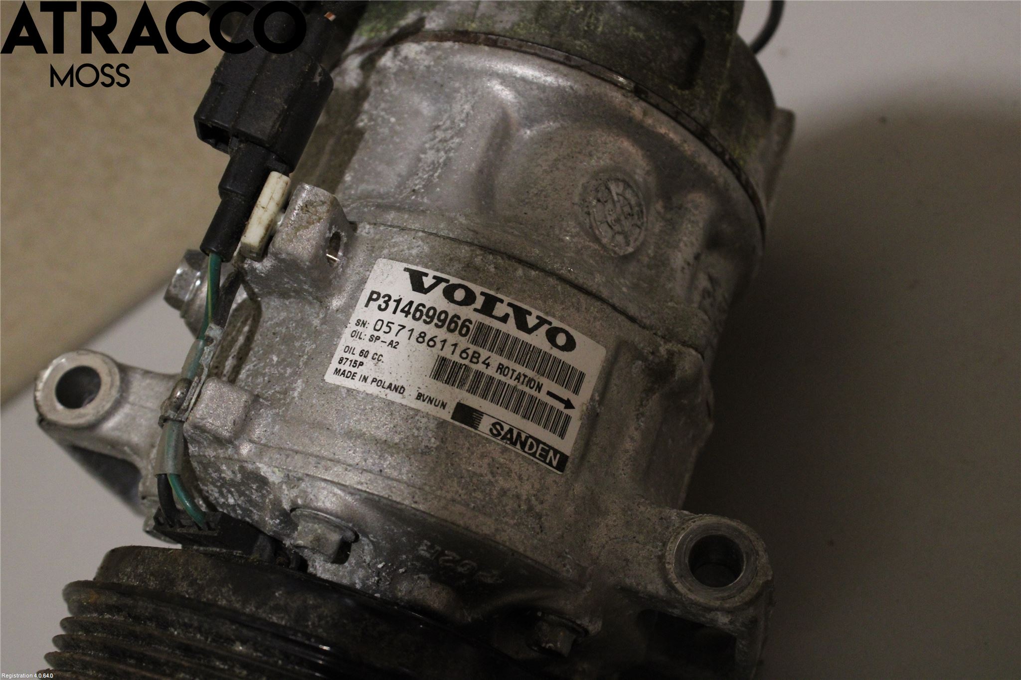 Volvo V40 12-19 Ac Kompressor