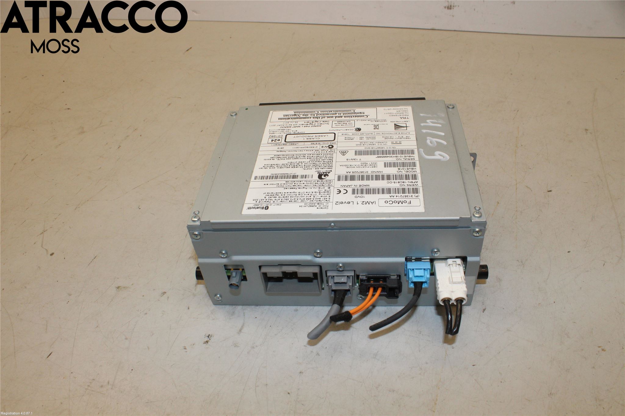 Volvo V60 14-18 Radio