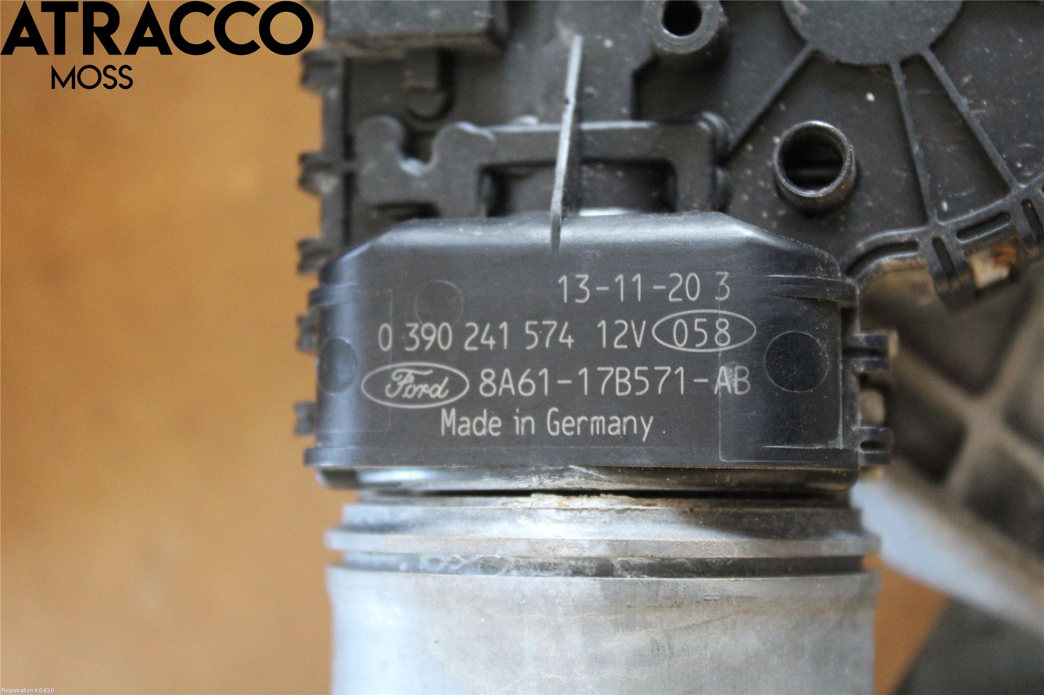 Ford FIESTA 13-17 Torkarmotor Vindruta