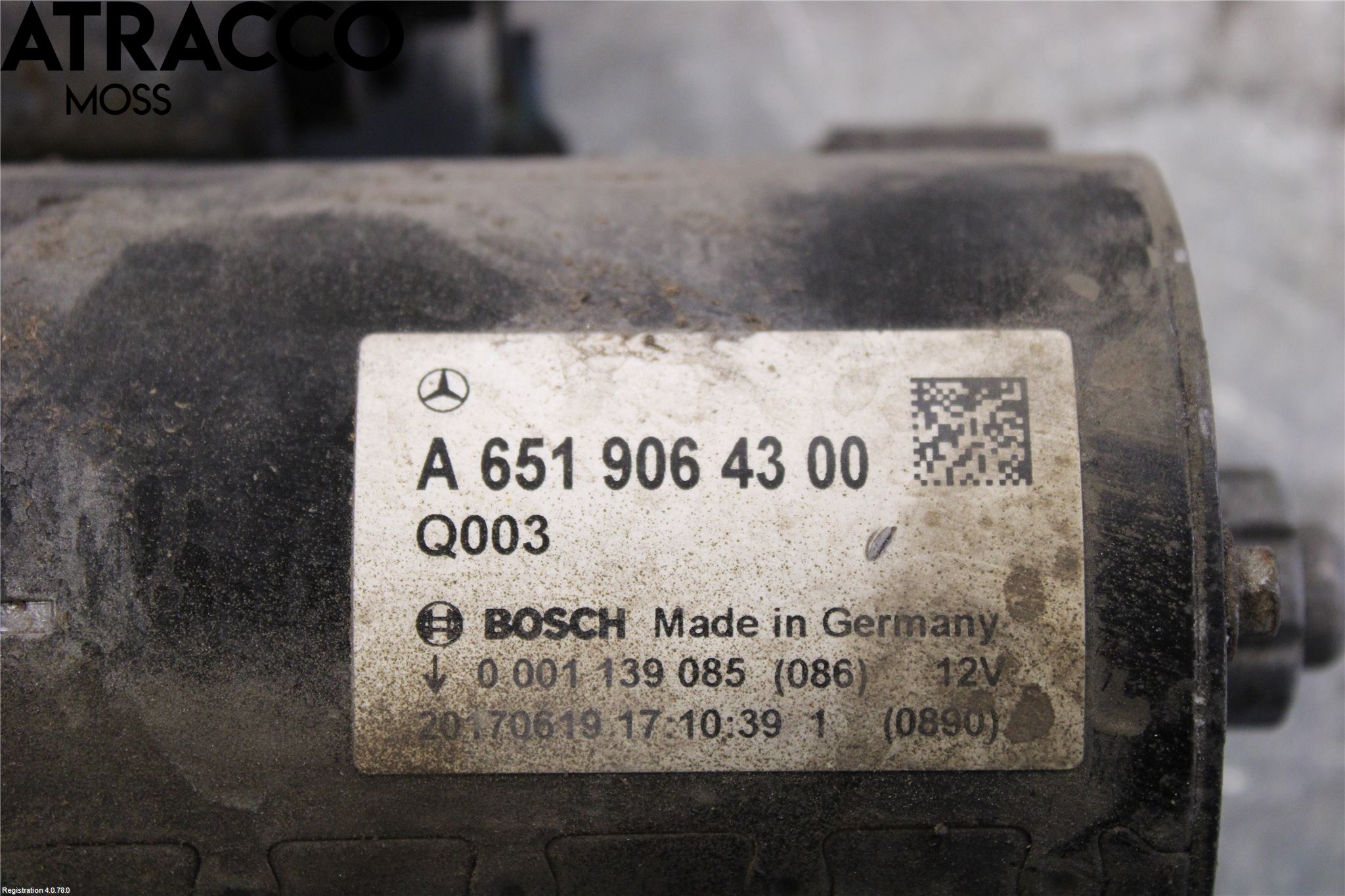 Mercedes-Benz MB VITO/V-KLASS (W640,W447,W448) 14- Startmotor Diesel