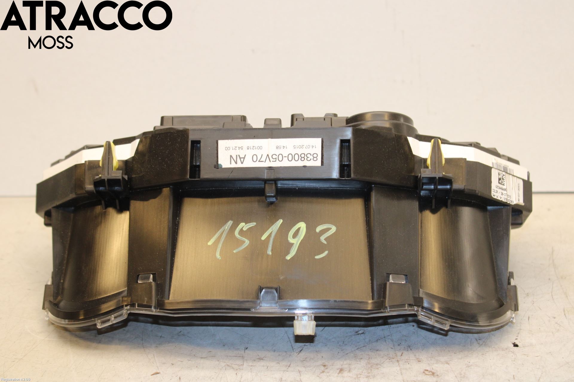 Toyota AVENSIS 16-18 Instrument Komb