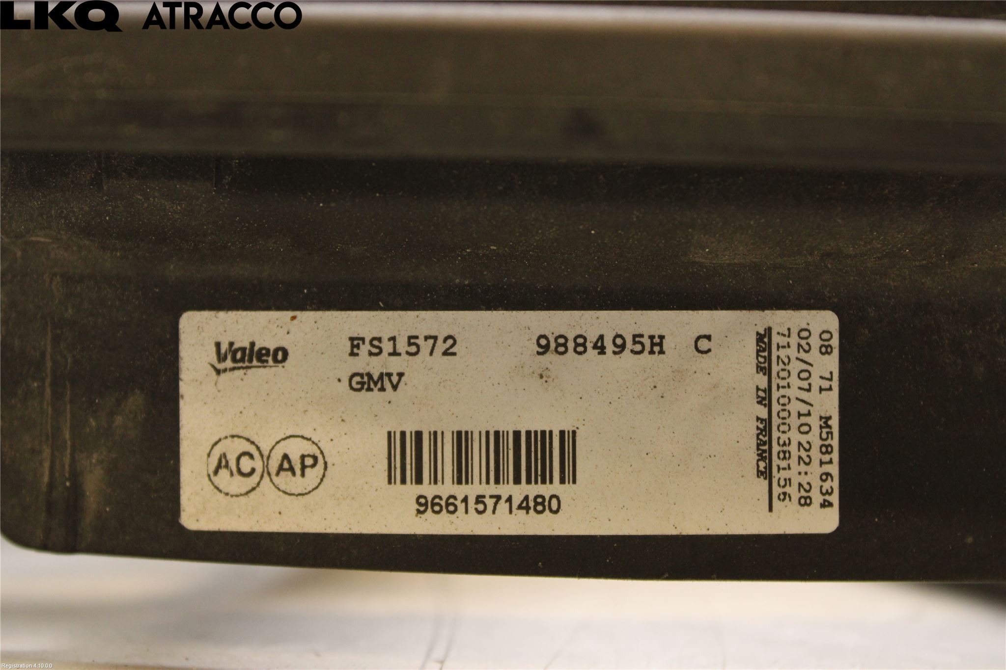Citroen BERLINGO 08-18 Kylfläkt El