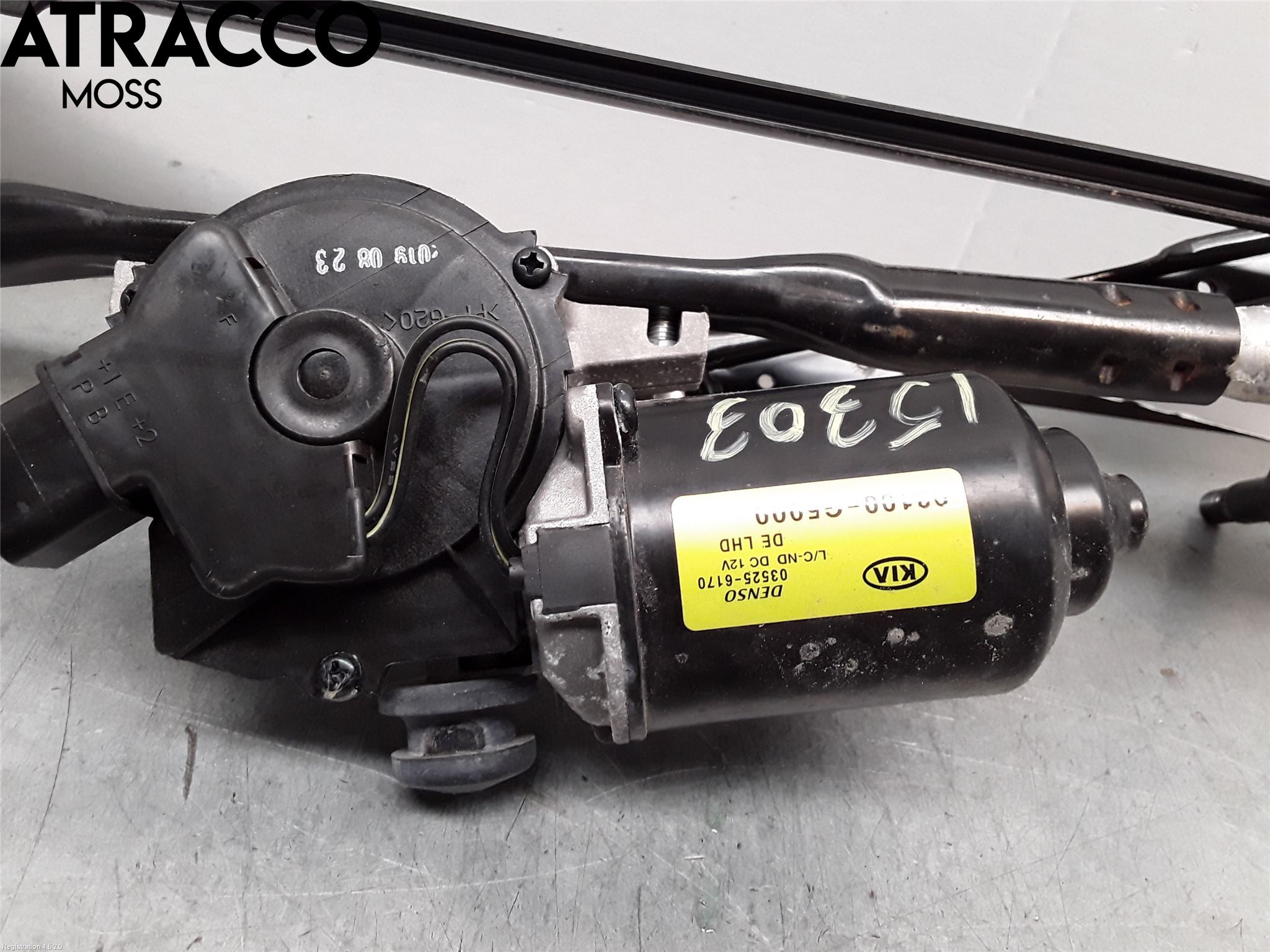 Kia NIRO (DE) 17-22 Torkarmotor Vindruta