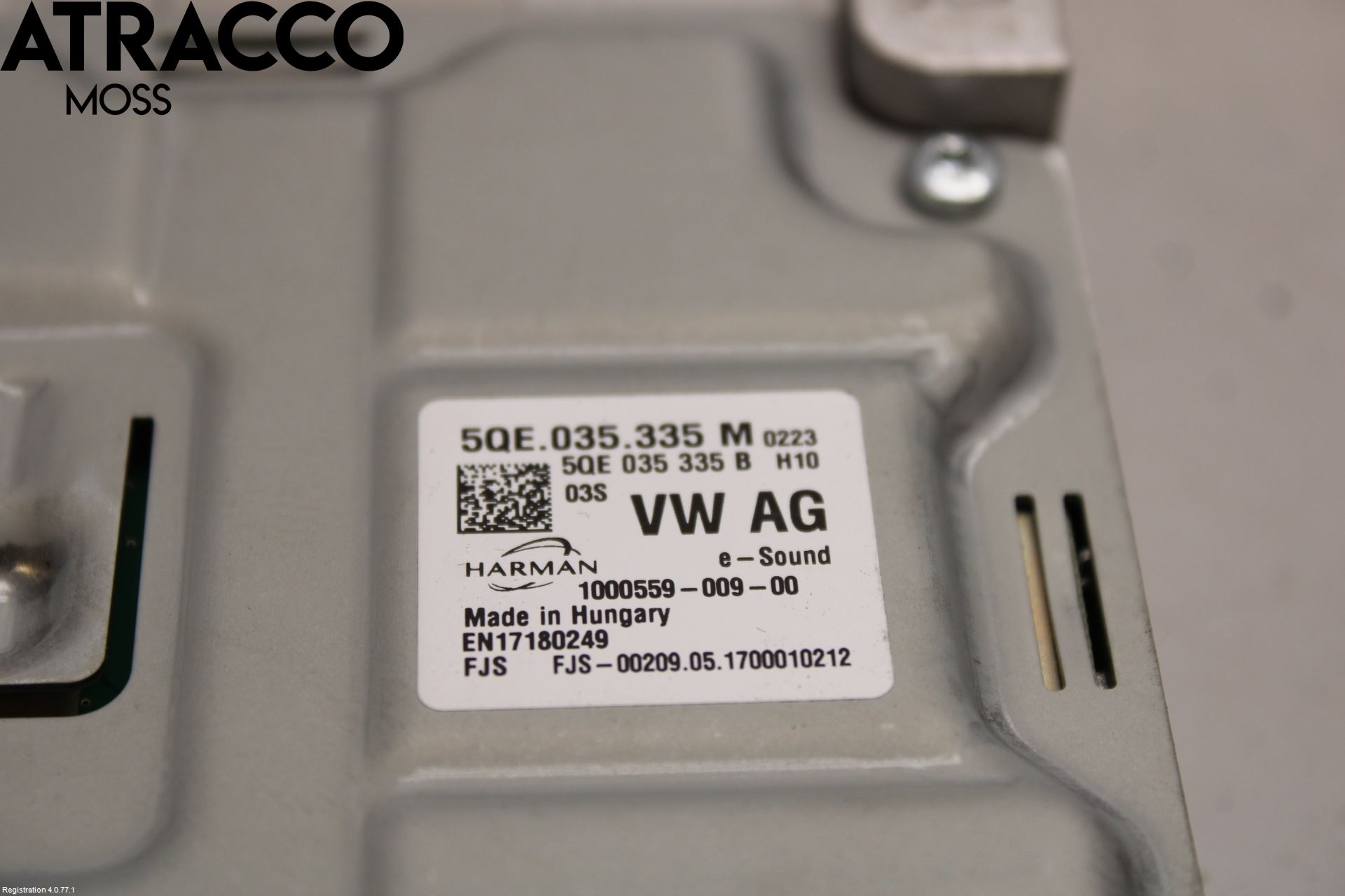 Volkswagen VW GOLF / E-GOLF VII 13-20 Styrenhet Övrigt
