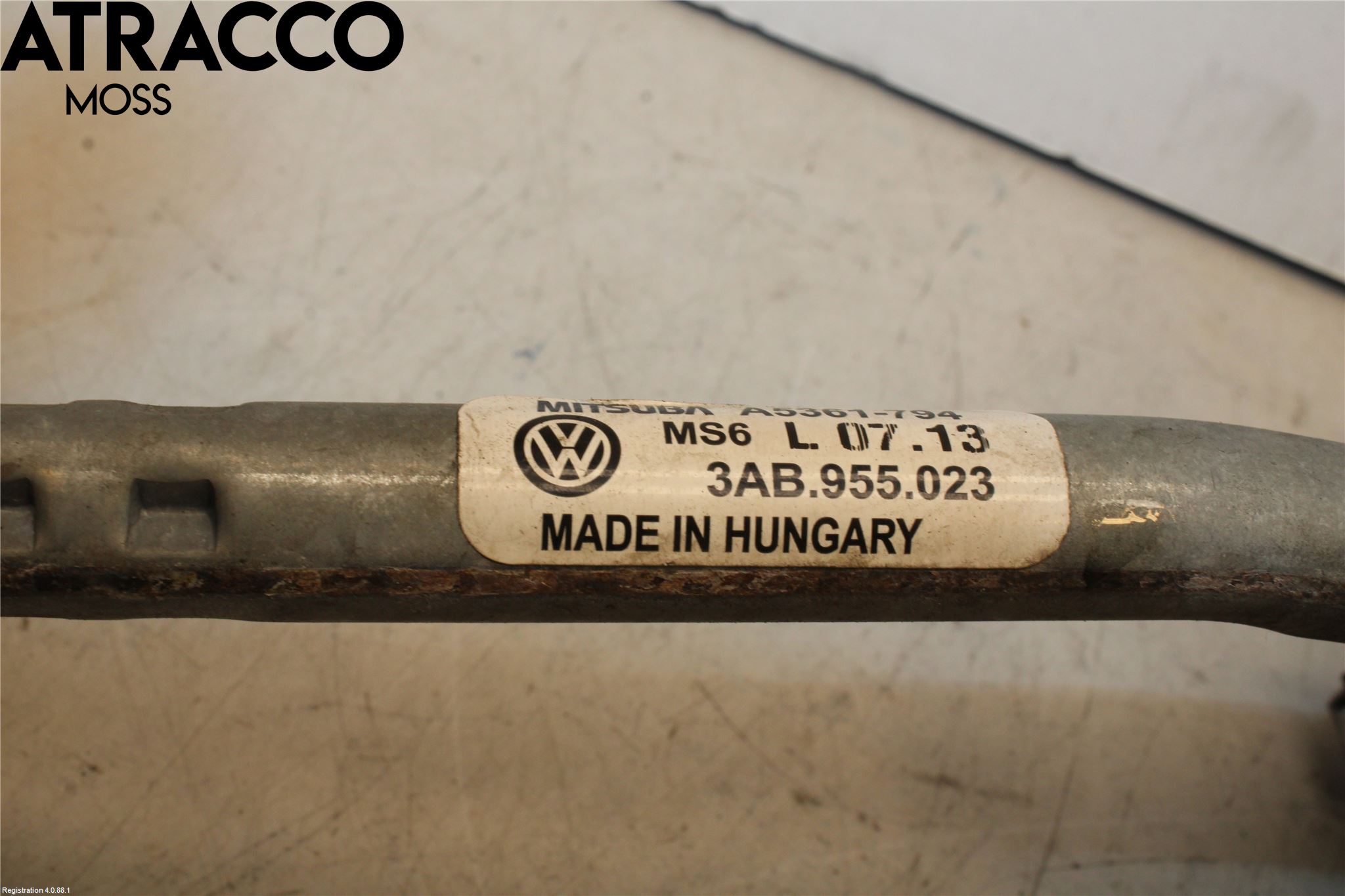 Volkswagen VW PASSAT 11-14 Torkarmotor Vindruta